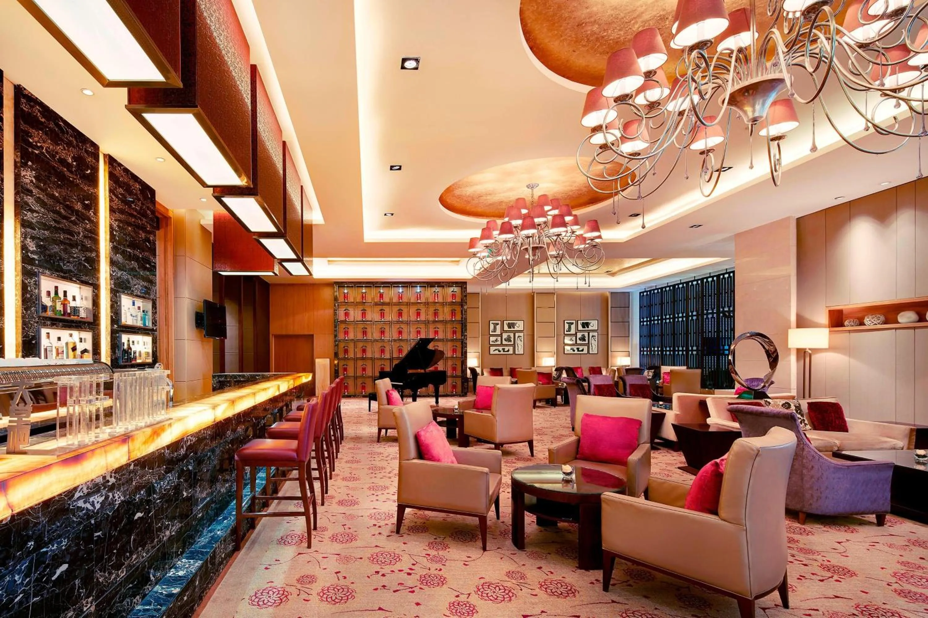 Lobby or reception in Sheraton Wuxi Binhu Hotel