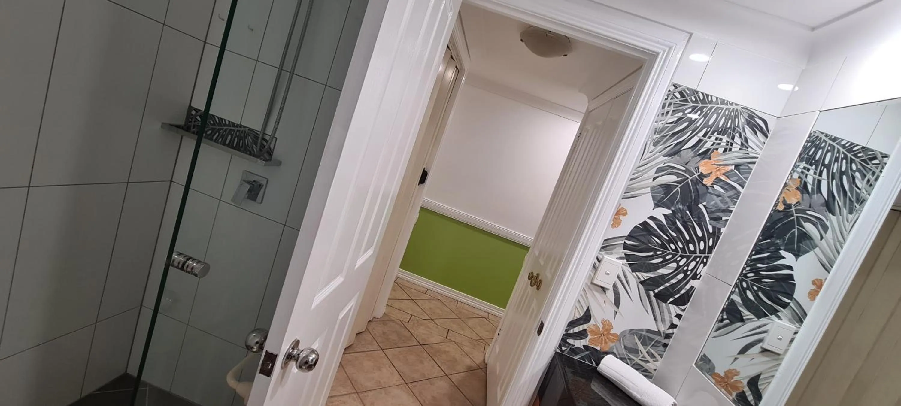 Shower in Waterfront Terraces