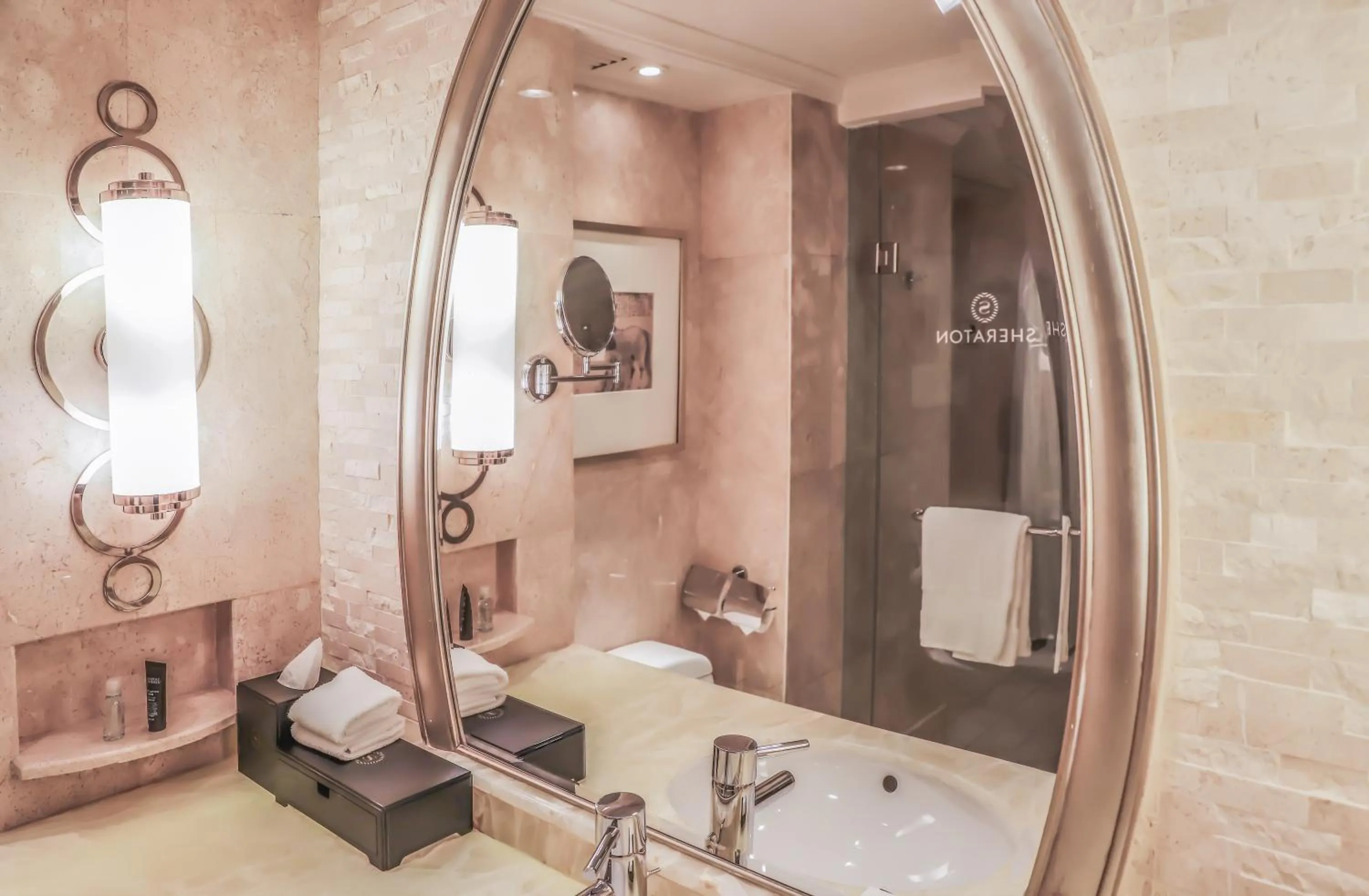 Shower in Sheraton Xi'an Hotel