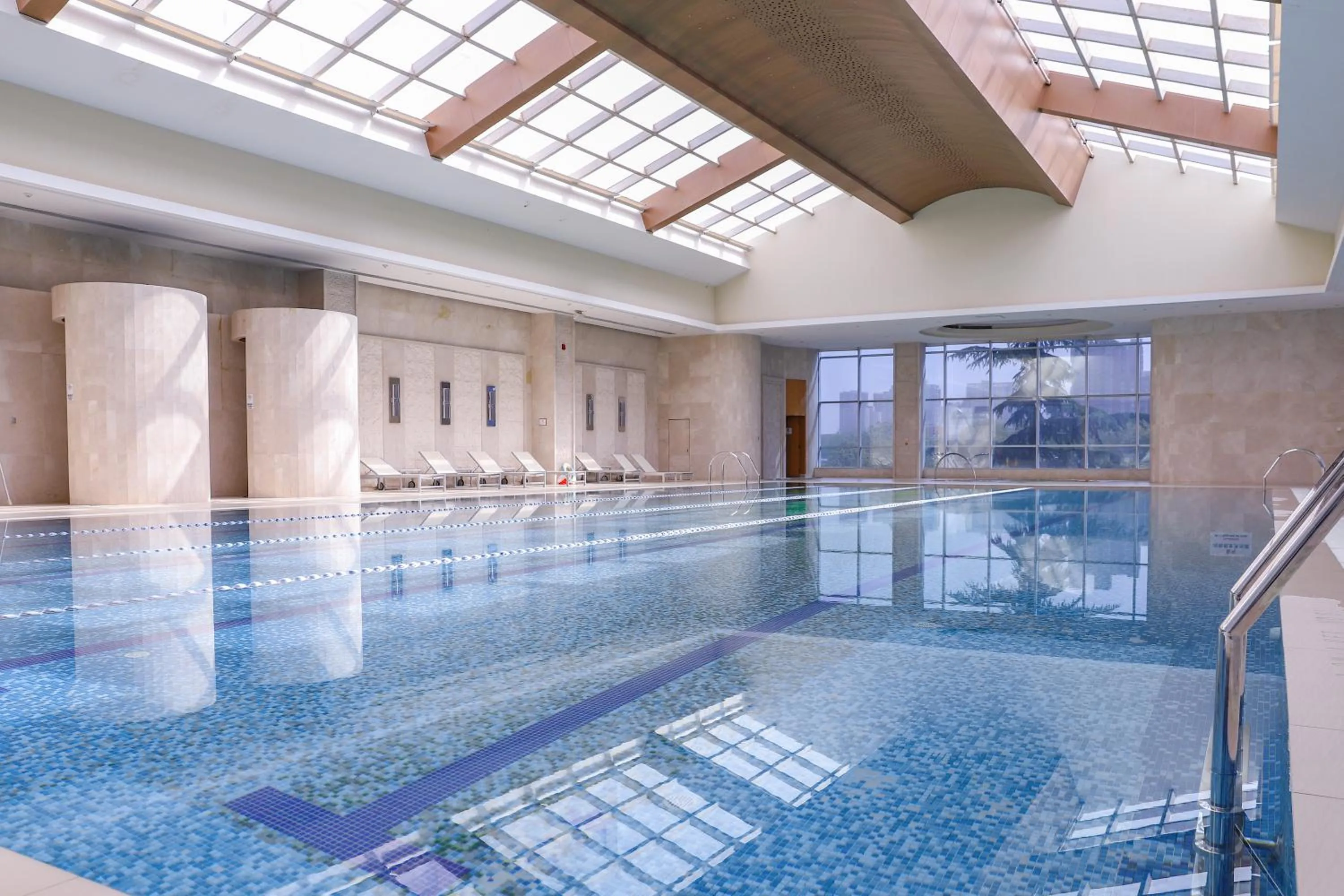 Pool view in Sheraton Xi'an Hotel
