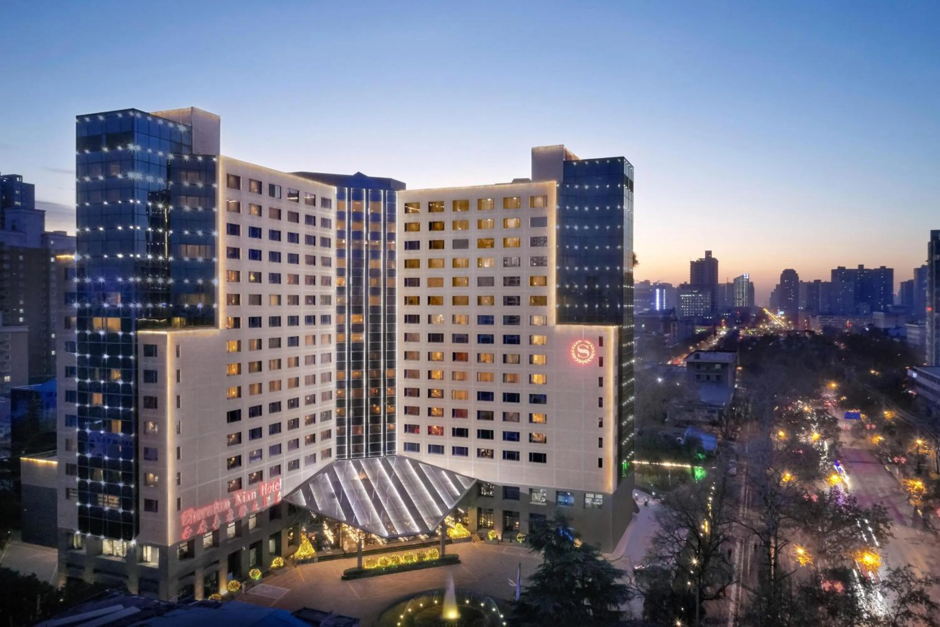 Property building in Sheraton Xi'an Hotel