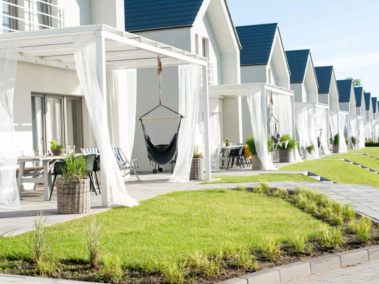 Property building in KOMFORTOWE DOMKI Brzozowa Przystań nad morzem we Władysławowie