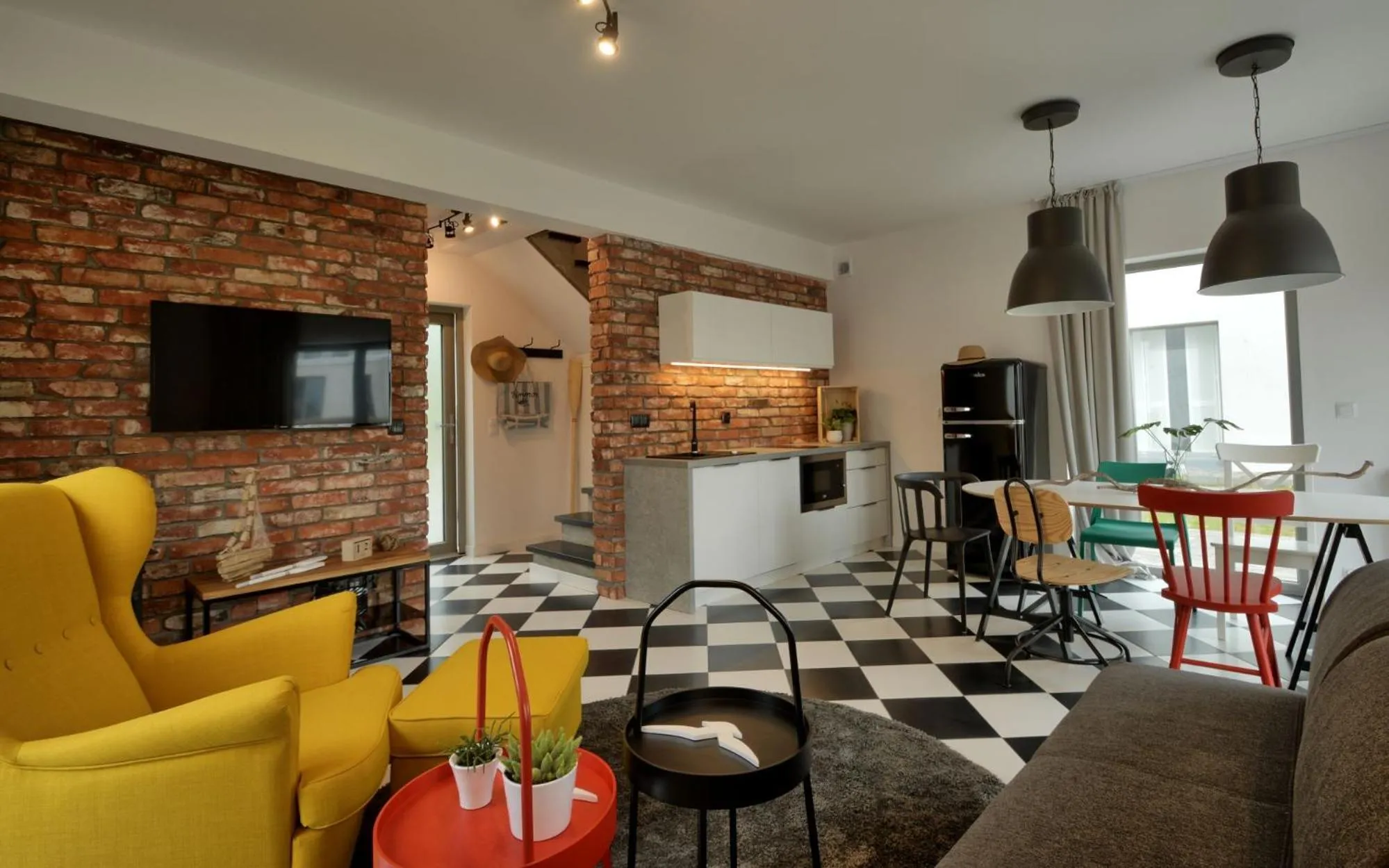 TV and multimedia in KOMFORTOWE DOMKI Brzozowa Przystań nad morzem we Władysławowie