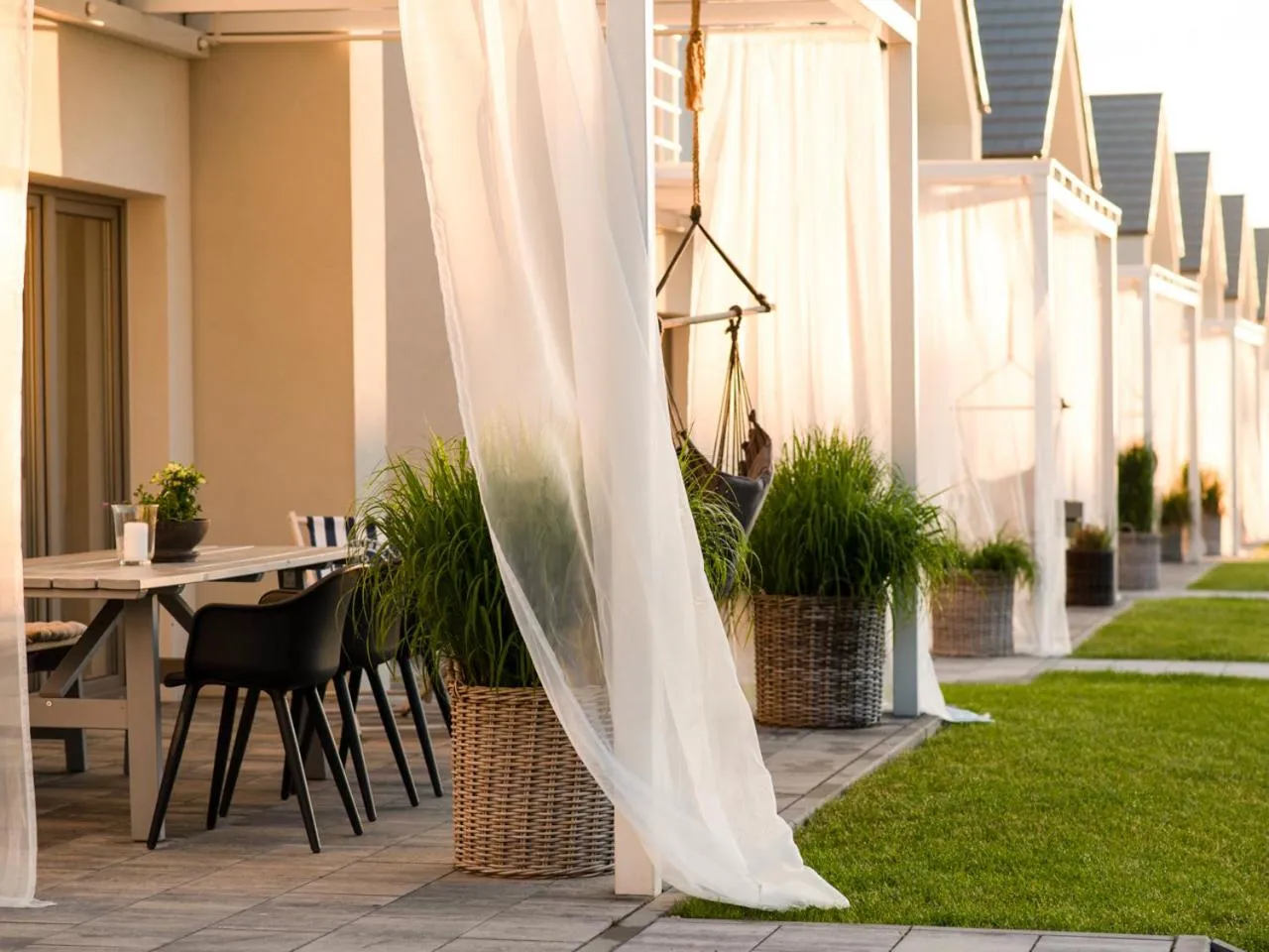 Property building in KOMFORTOWE DOMKI Brzozowa Przystań nad morzem we Władysławowie