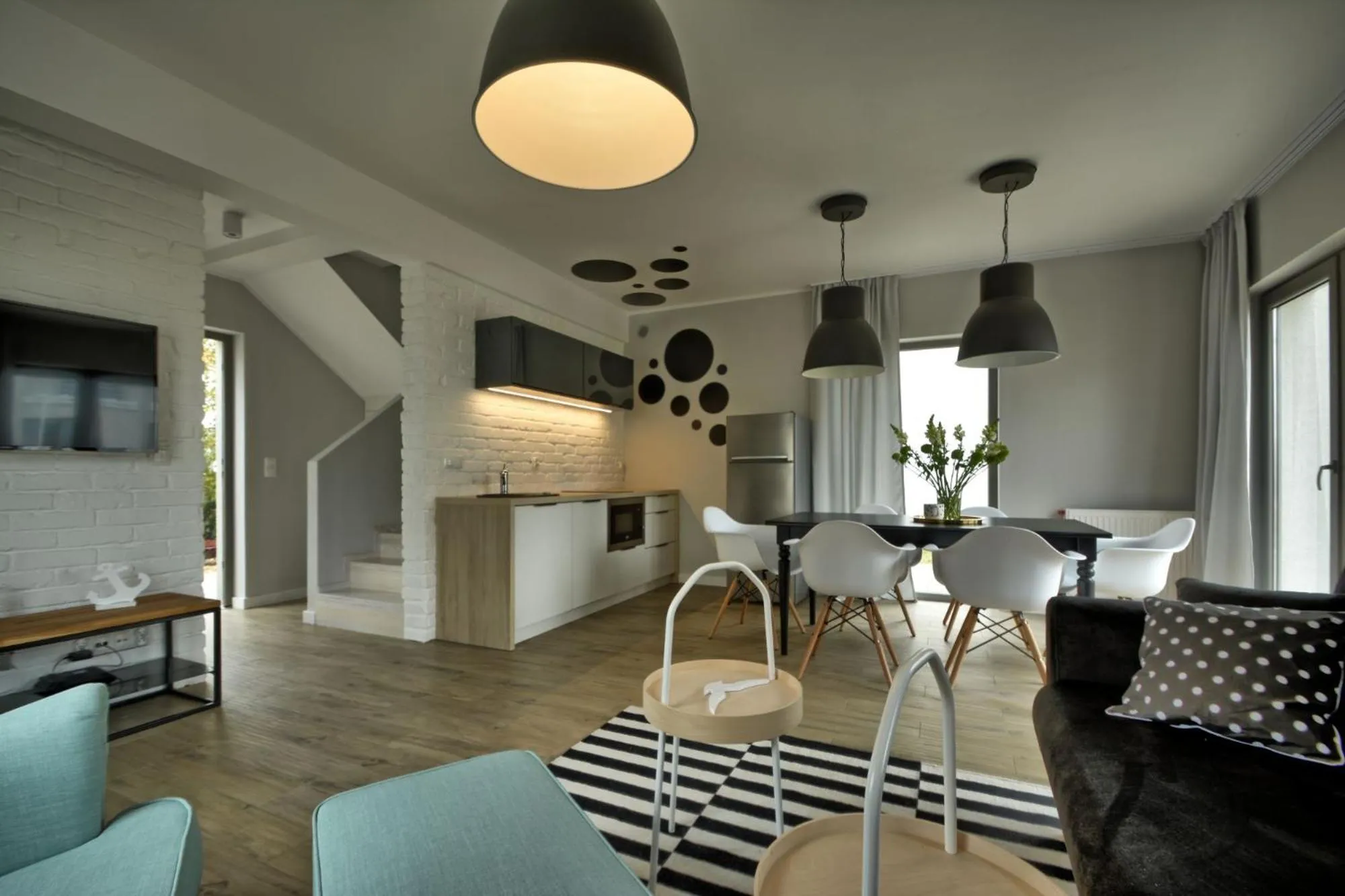 TV and multimedia in KOMFORTOWE DOMKI Brzozowa Przystań nad morzem we Władysławowie