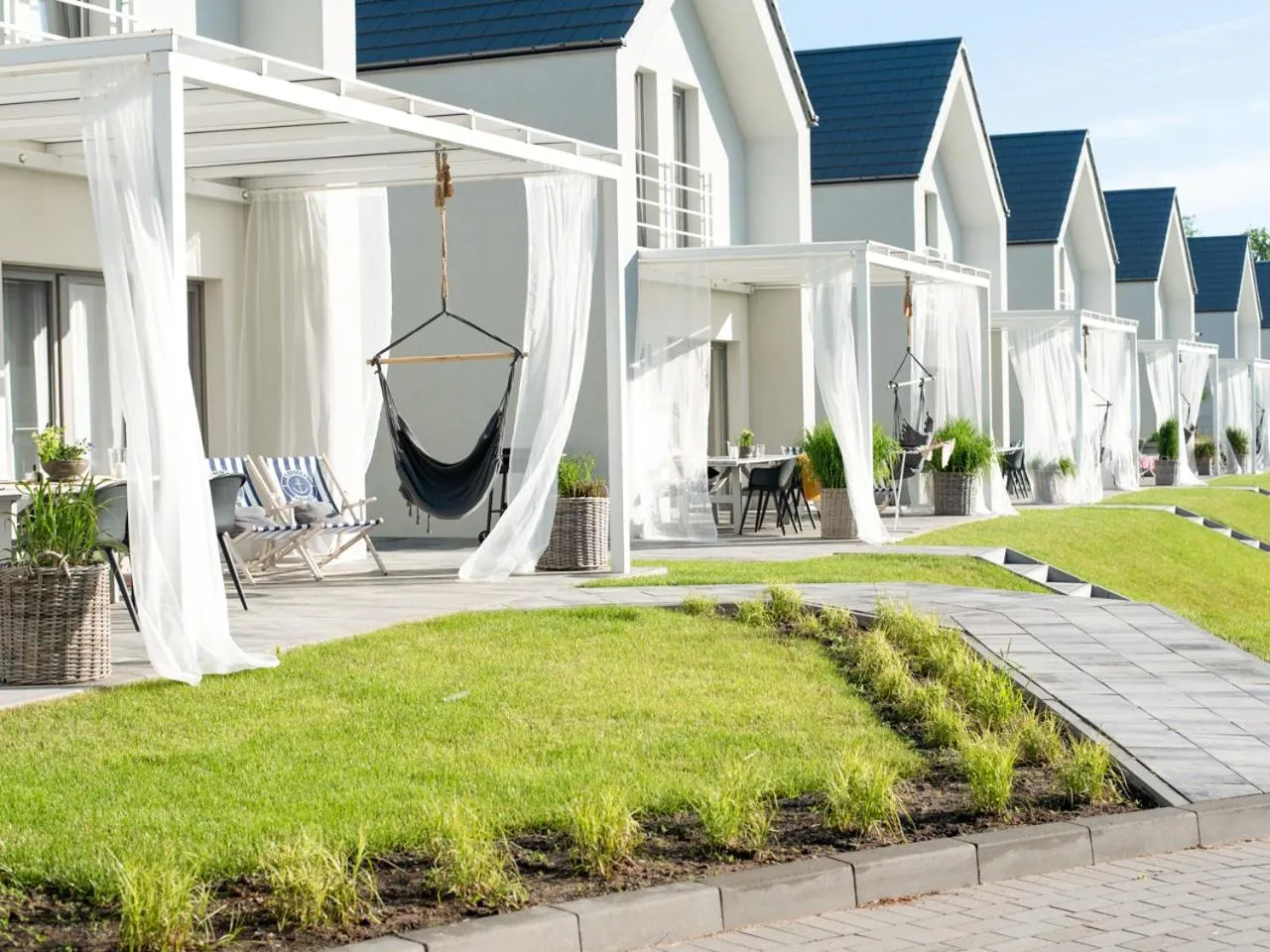 Property building in KOMFORTOWE DOMKI Brzozowa Przystań nad morzem we Władysławowie