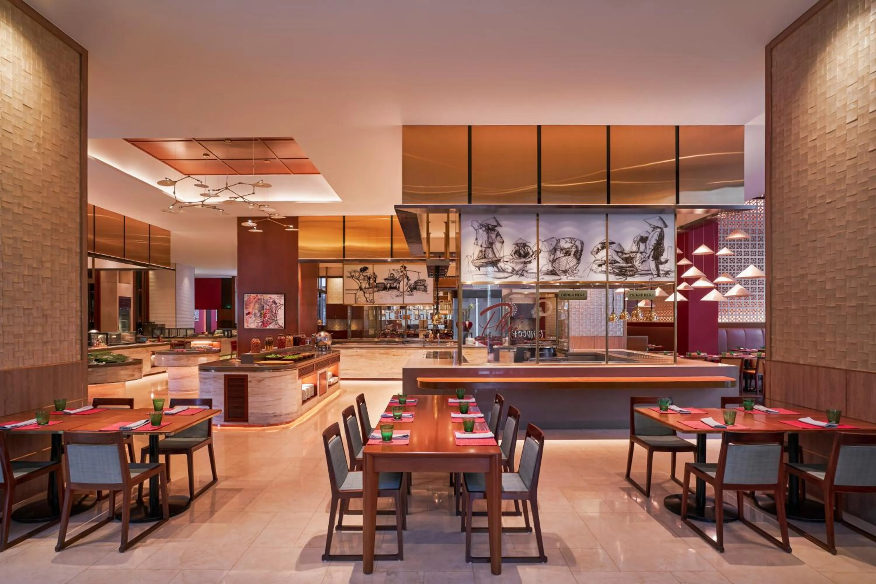 Restaurant/places to eat in Sheraton Saigon Grand Opera Hotel