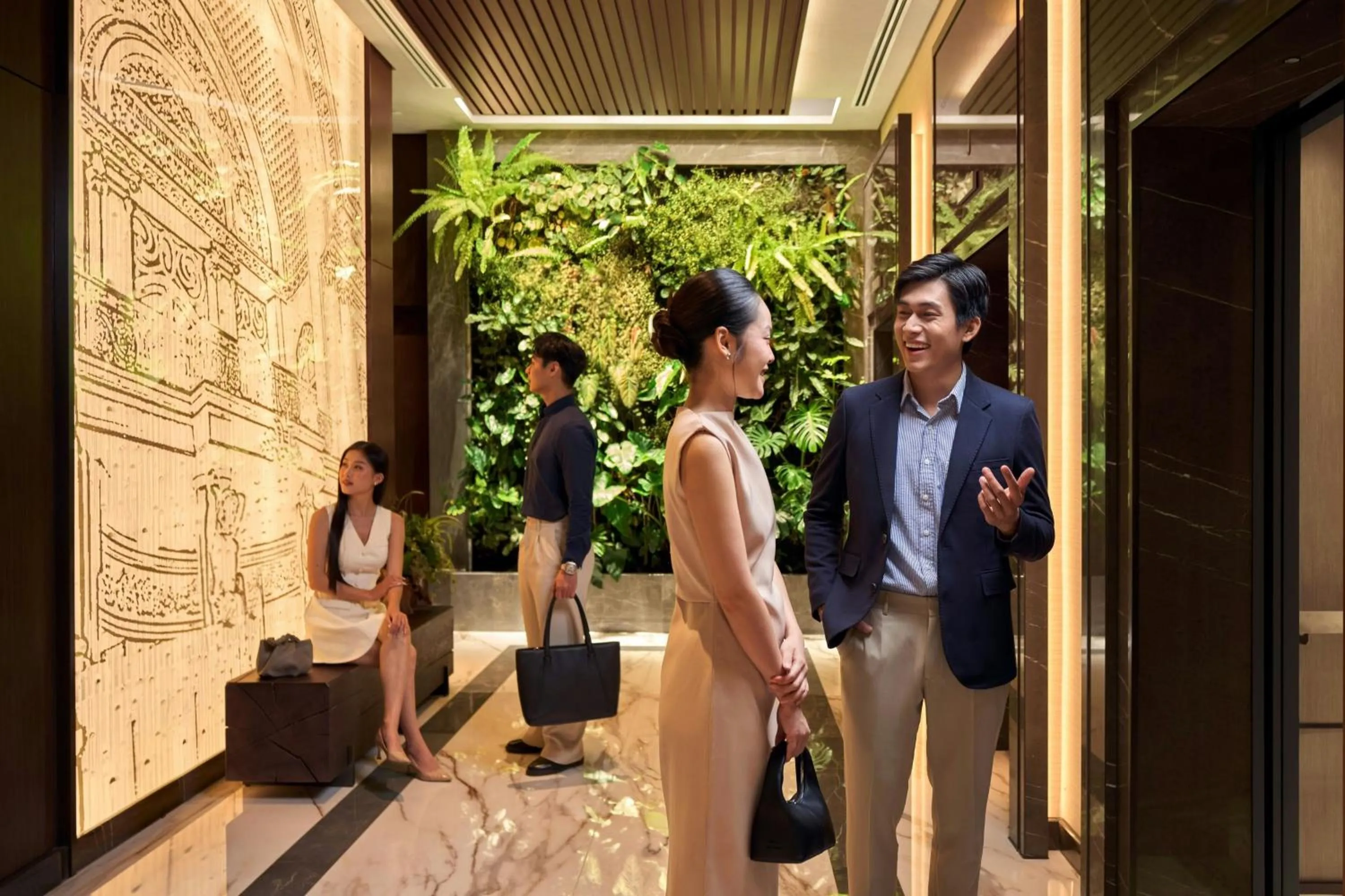 Lobby or reception in Sheraton Saigon Grand Opera Hotel