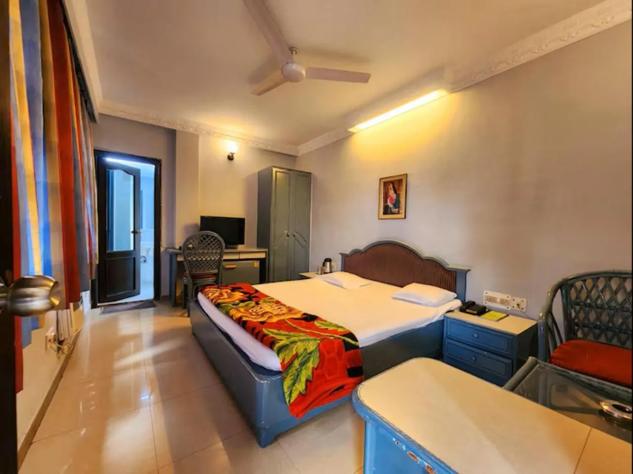 Bed in Park Palace Hotel