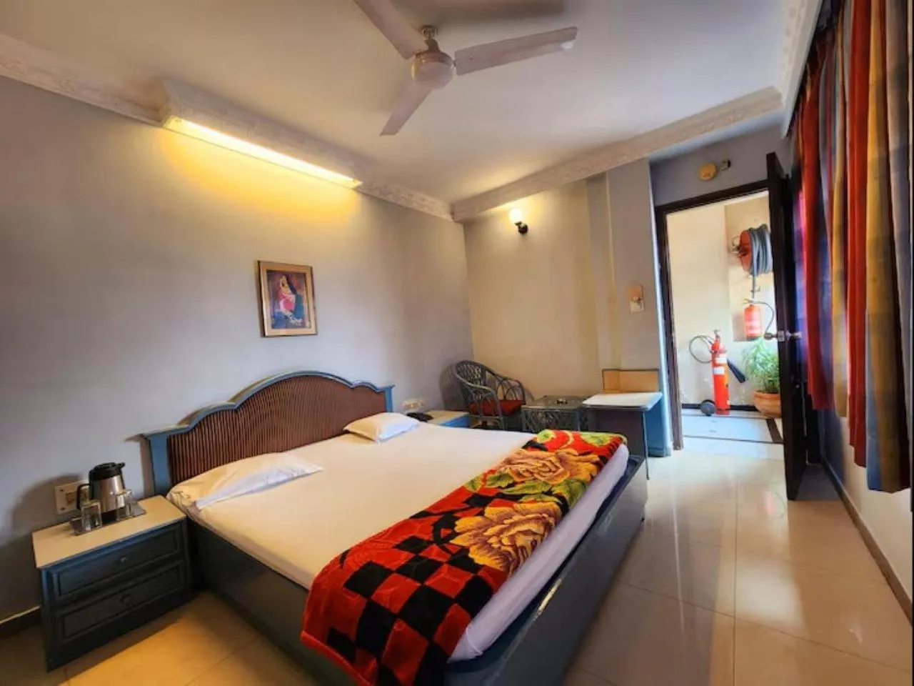 Bedroom, Bed in Park Palace Hotel