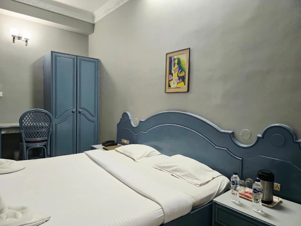 Bed in Park Palace Hotel