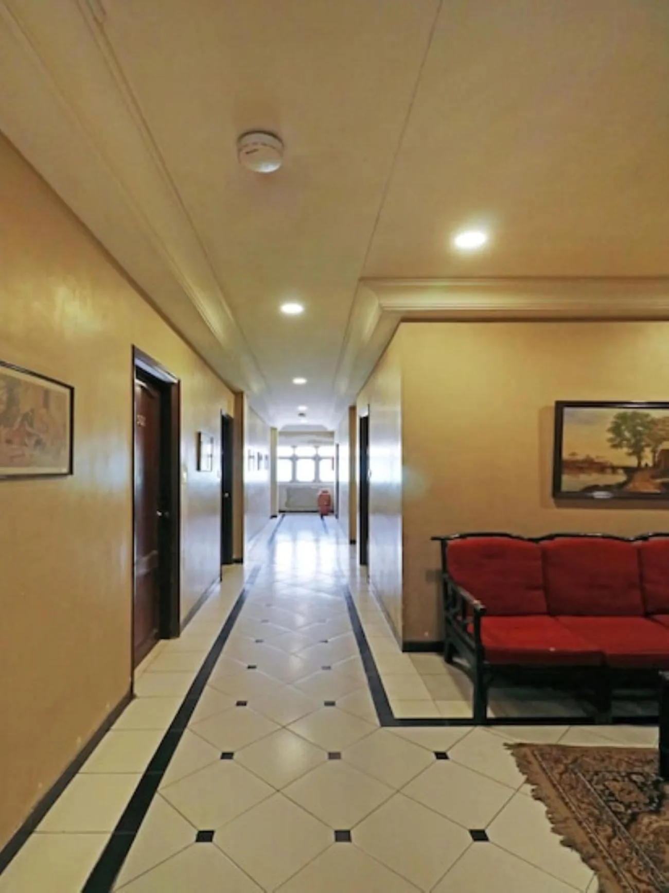 Bed in Park Palace Hotel