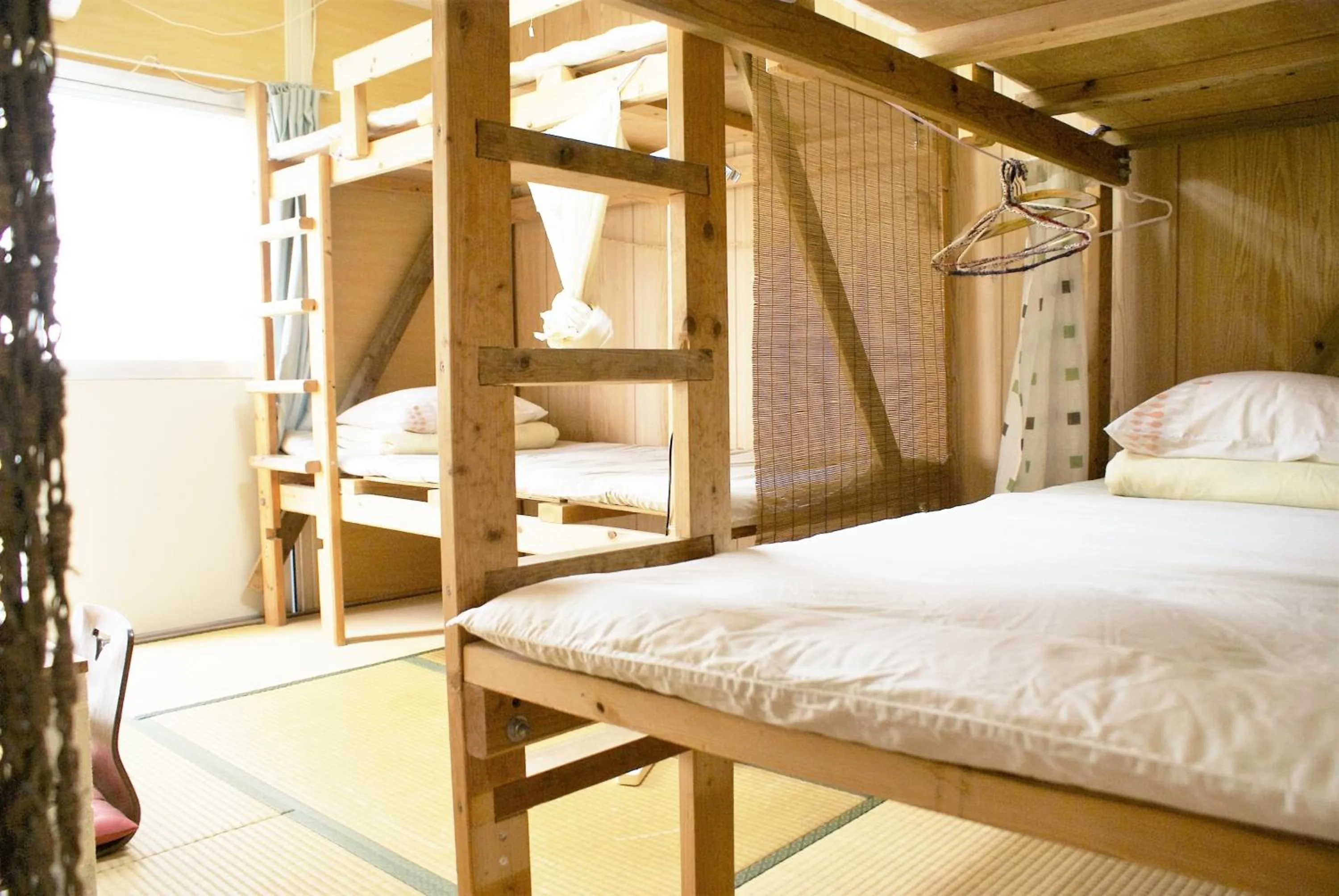 bunk bed, Bed in Minshuku Agaihama