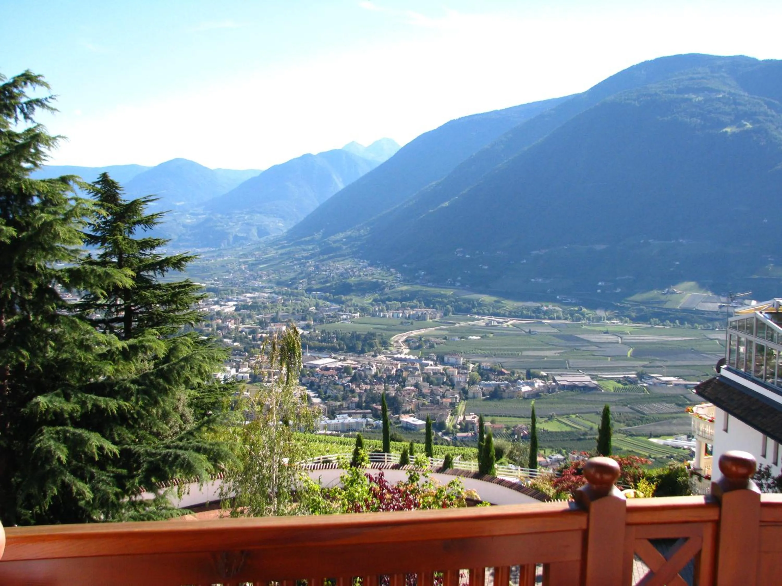 View (from property/room) in Small Hotel Sonne