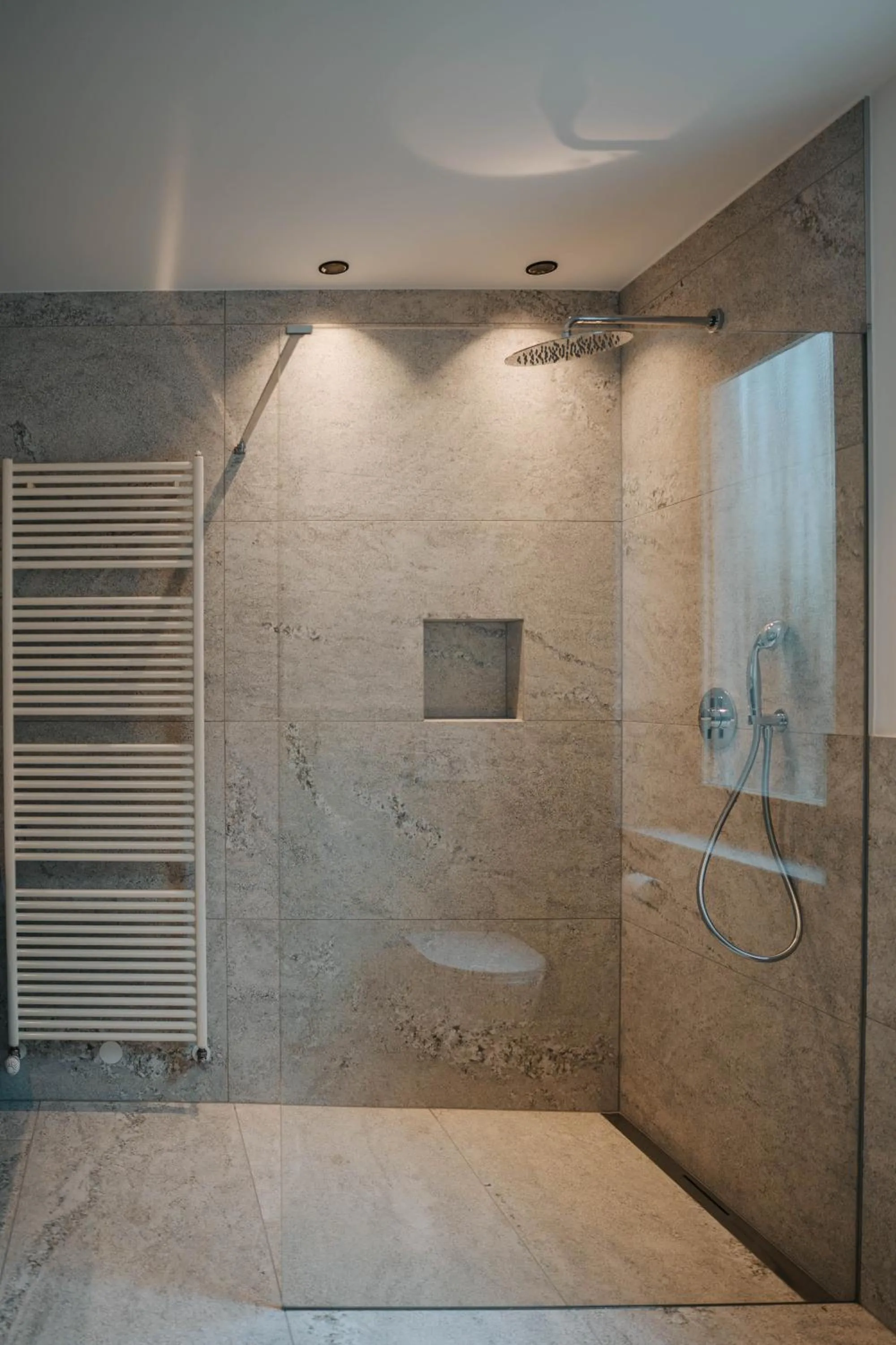 Shower in Small Hotel Sonne