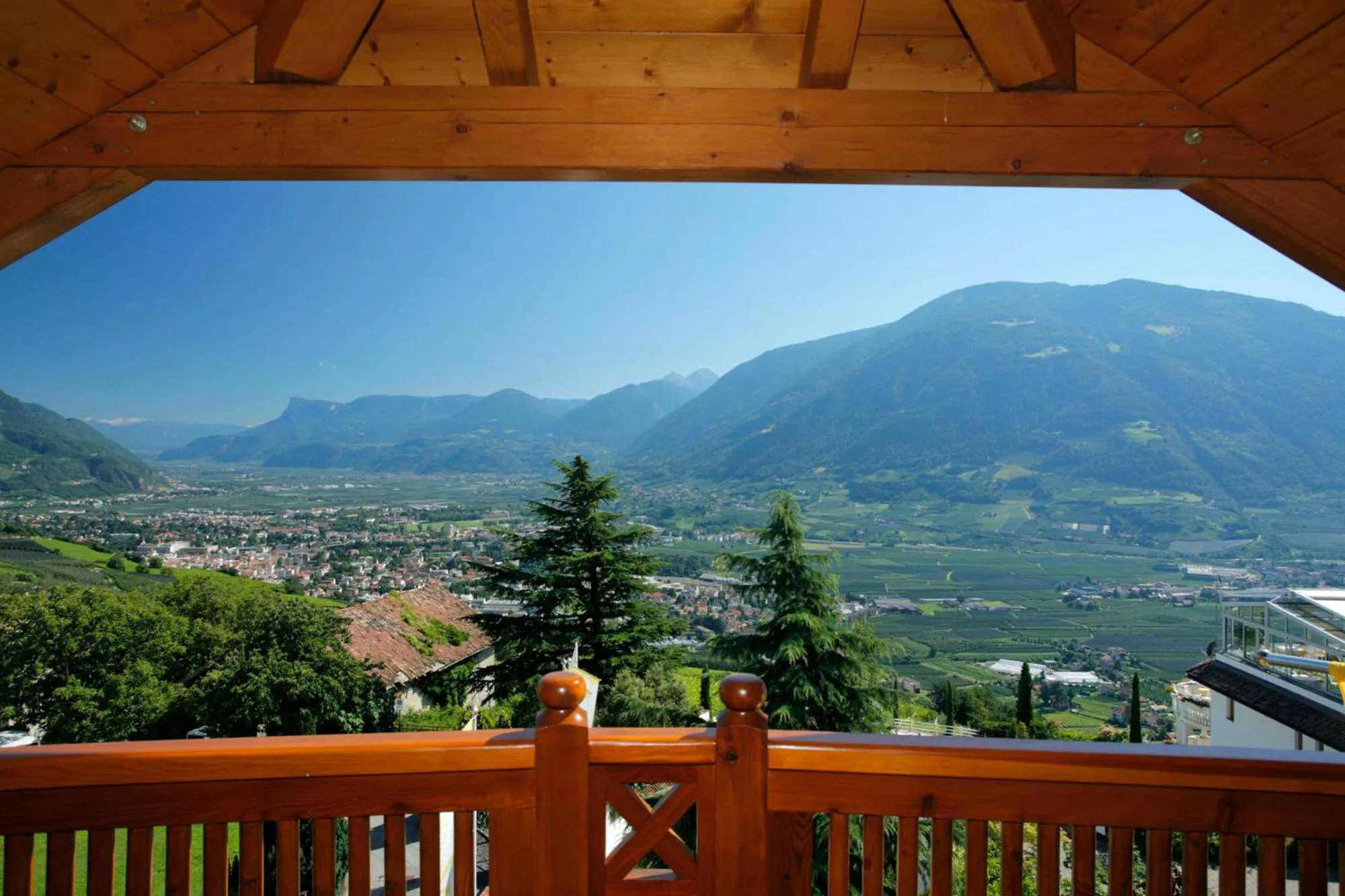 View (from property/room) in Small Hotel Sonne