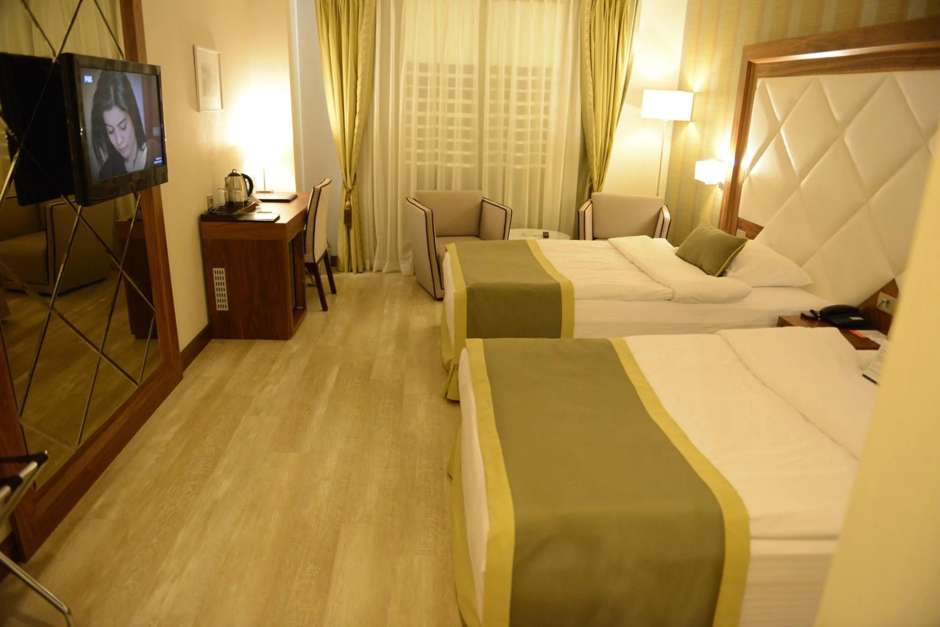 Bed in Adana Plaza Hotel