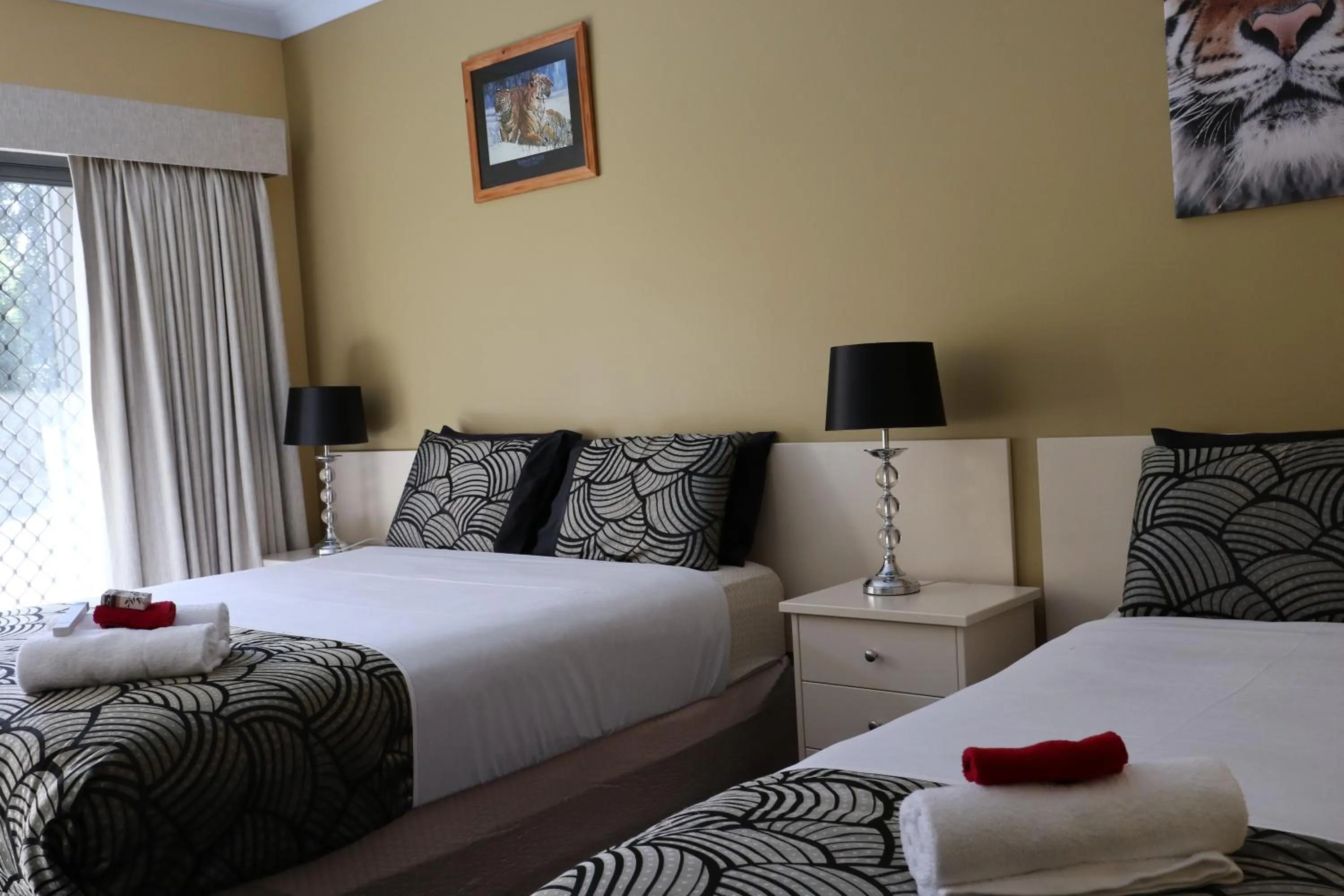 Bedroom, Bed in Kyabram Motor Inn