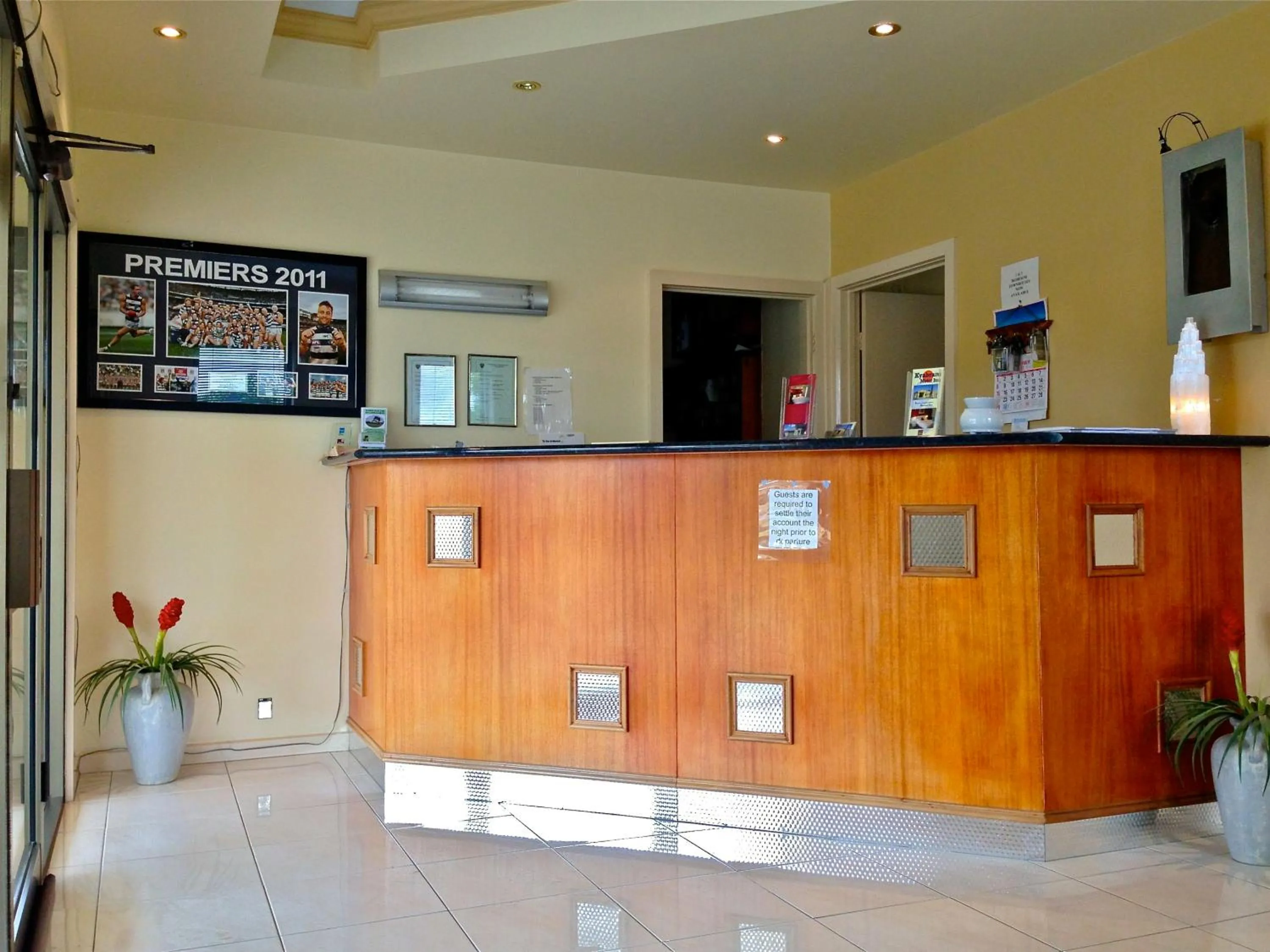 Lobby or reception in Kyabram Motor Inn