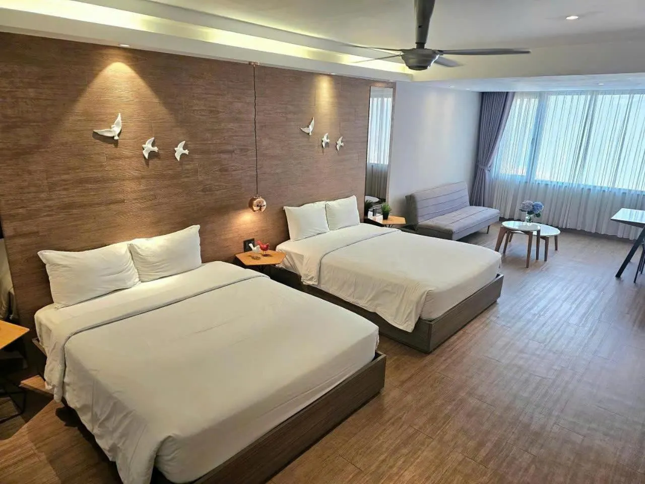 Bed in The Luxe Da Lat