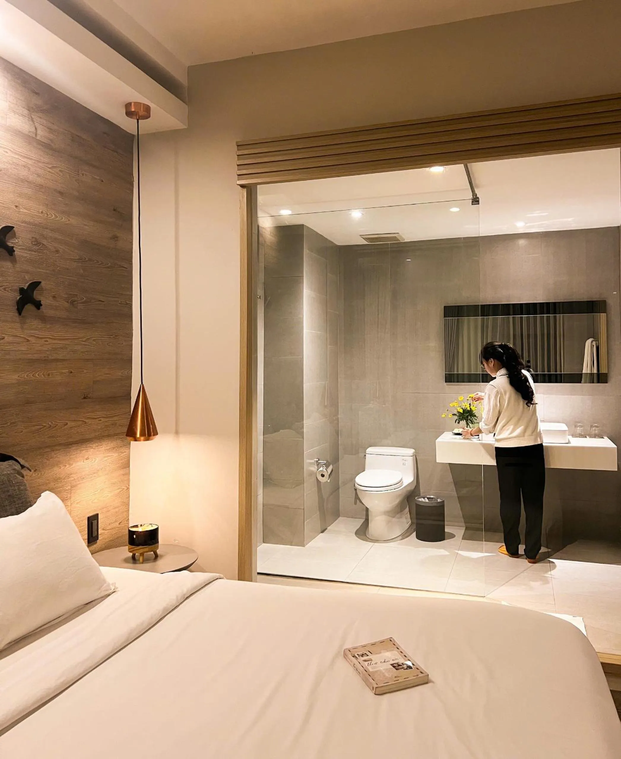 Bed in The Luxe Da Lat