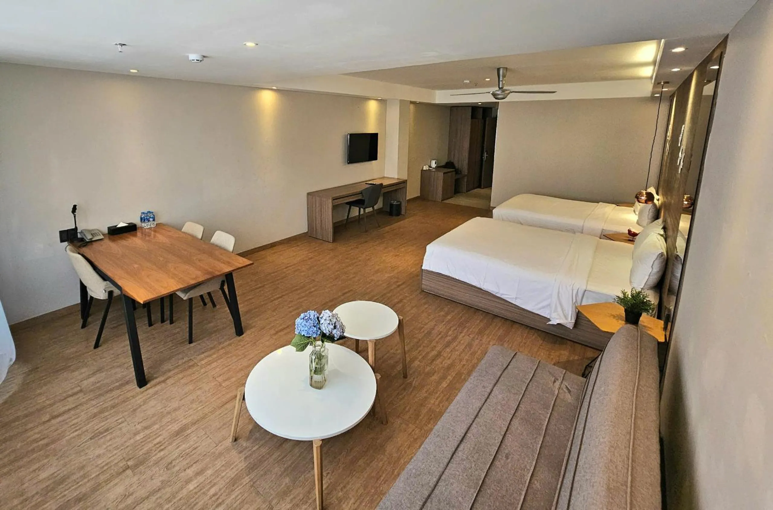 Bed in The Luxe Da Lat