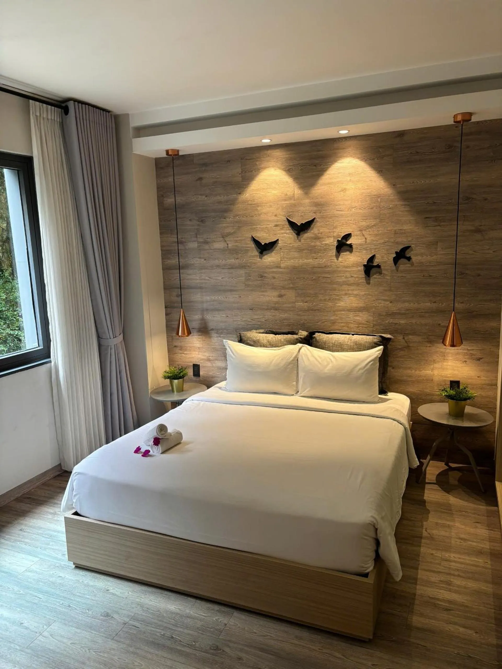 Bed in The Luxe Da Lat