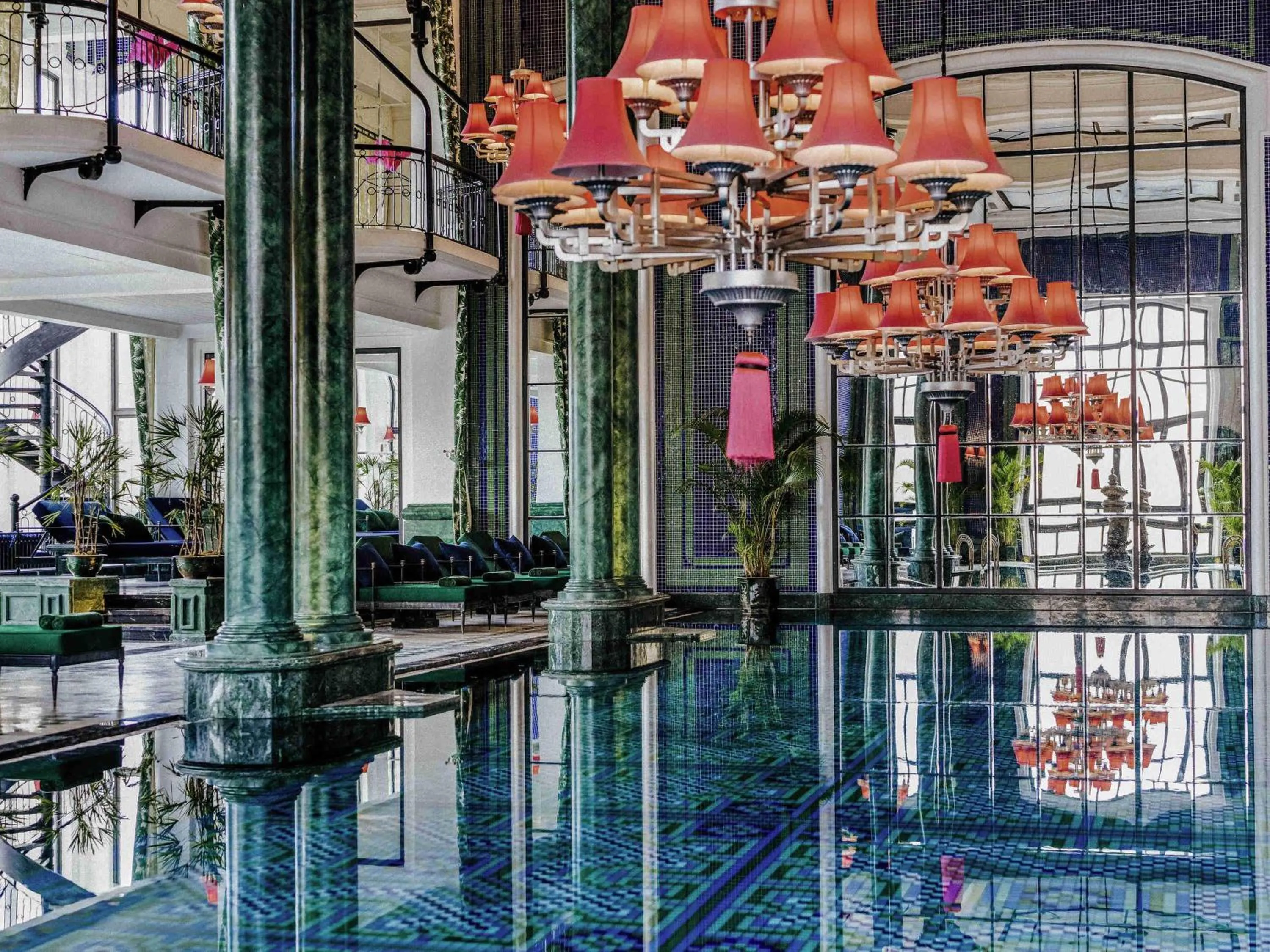 Pool view in Hotel de la Coupole - MGallery