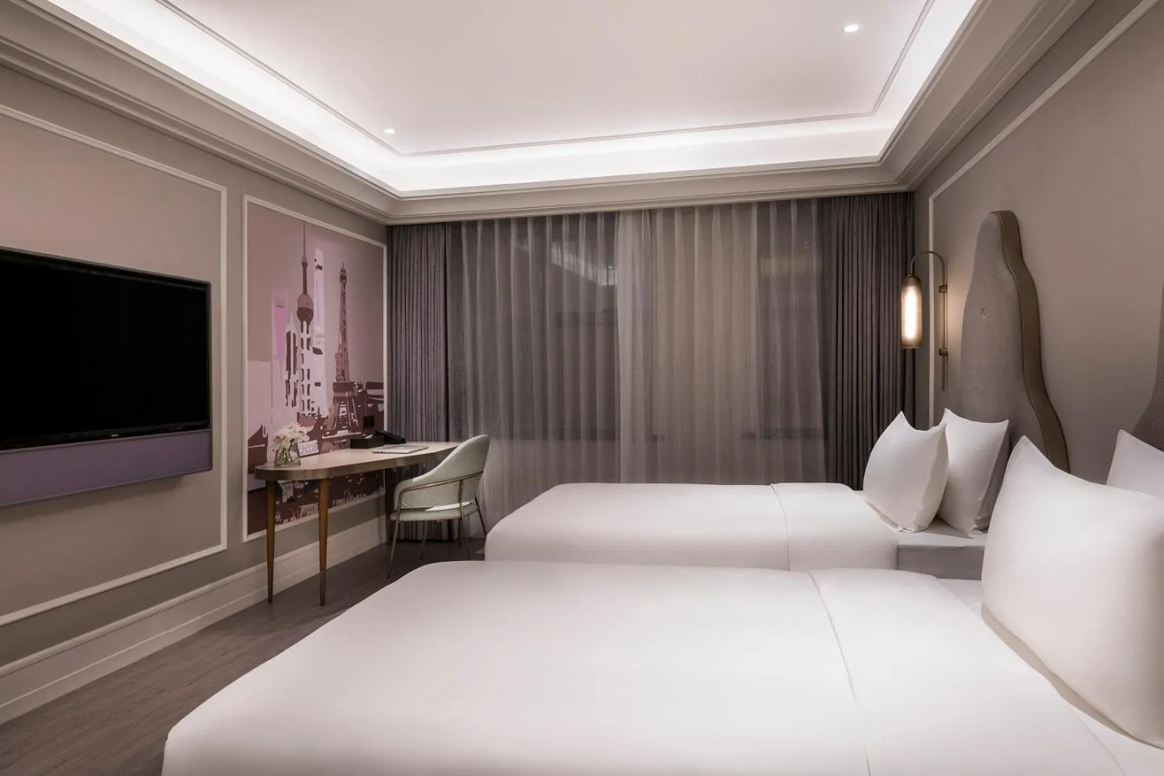 Decorative detail in Mercure Shanghai Yu Garden On the Bund - 5 mins taxi to Nanjing Road and Bund