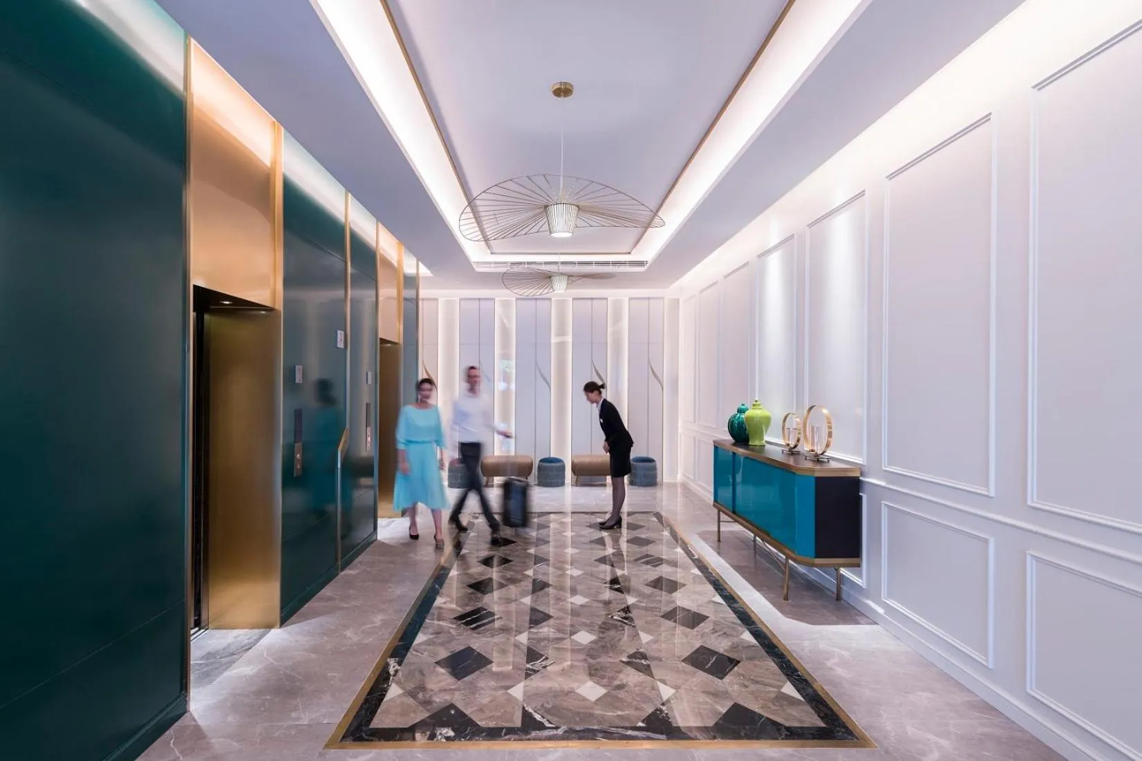 Decorative detail in Mercure Shanghai Yu Garden On the Bund - 5 mins taxi to Nanjing Road and Bund