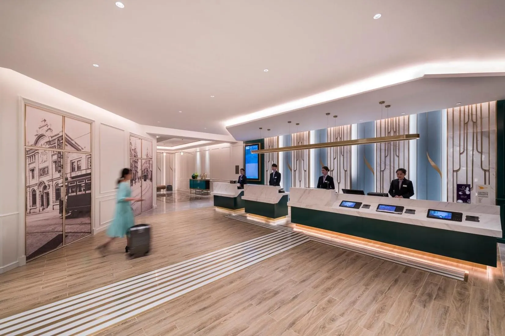 Decorative detail in Mercure Shanghai Yu Garden On the Bund - 5 mins taxi to Nanjing Road and Bund