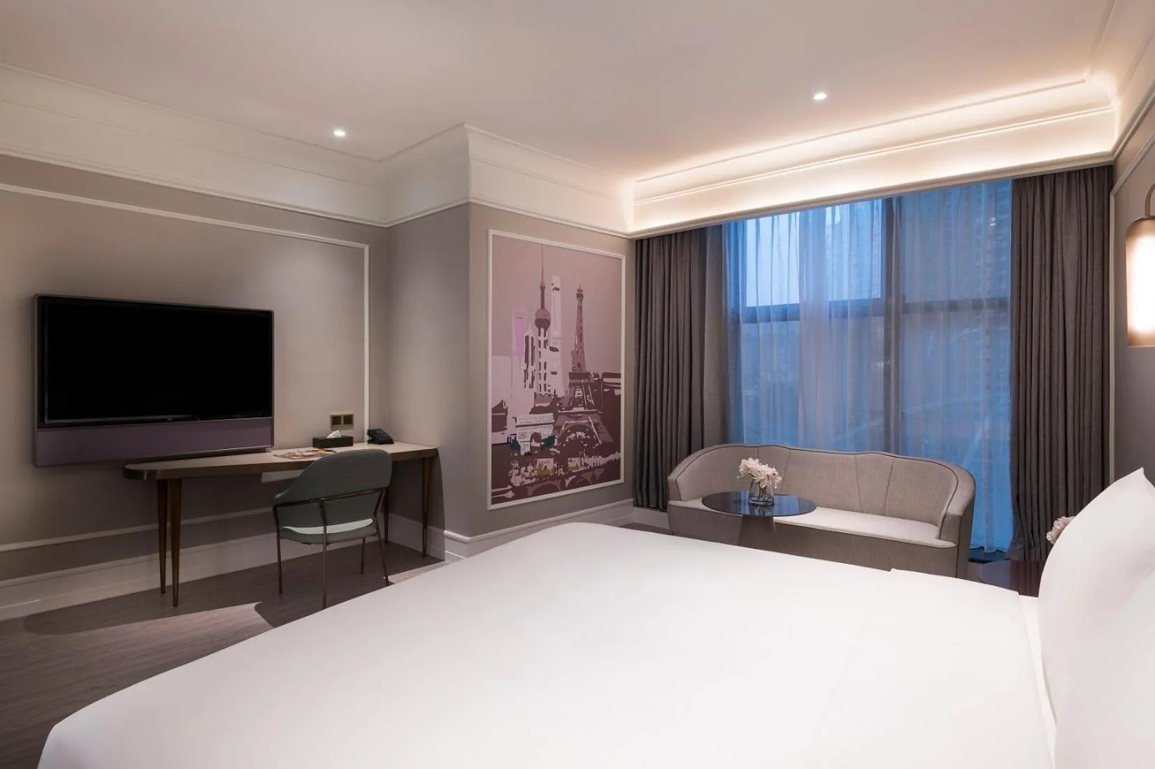 Decorative detail in Mercure Shanghai Yu Garden On the Bund - 5 mins taxi to Nanjing Road and Bund