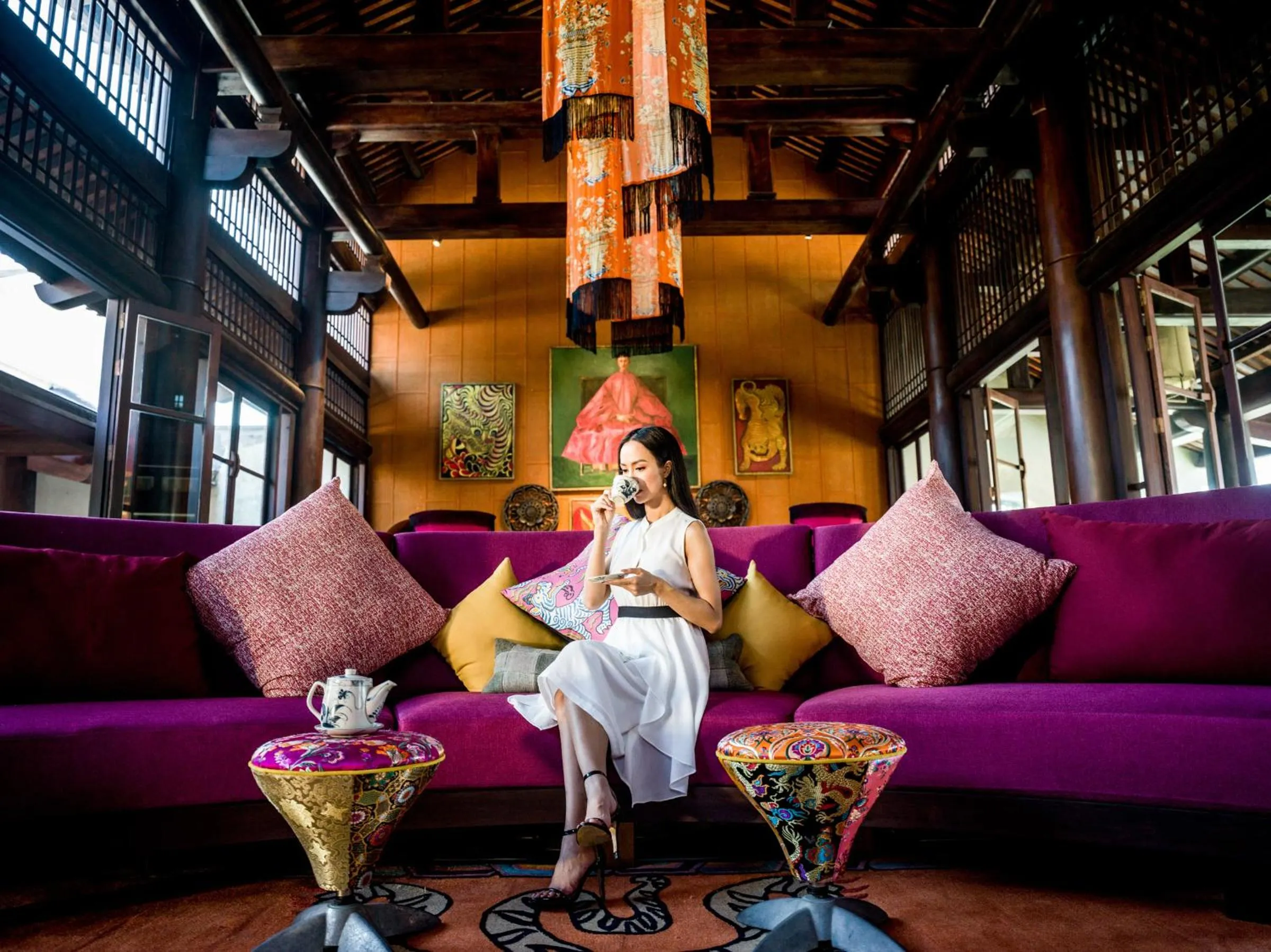 Lounge or bar in Legacy Yen Tu - MGallery