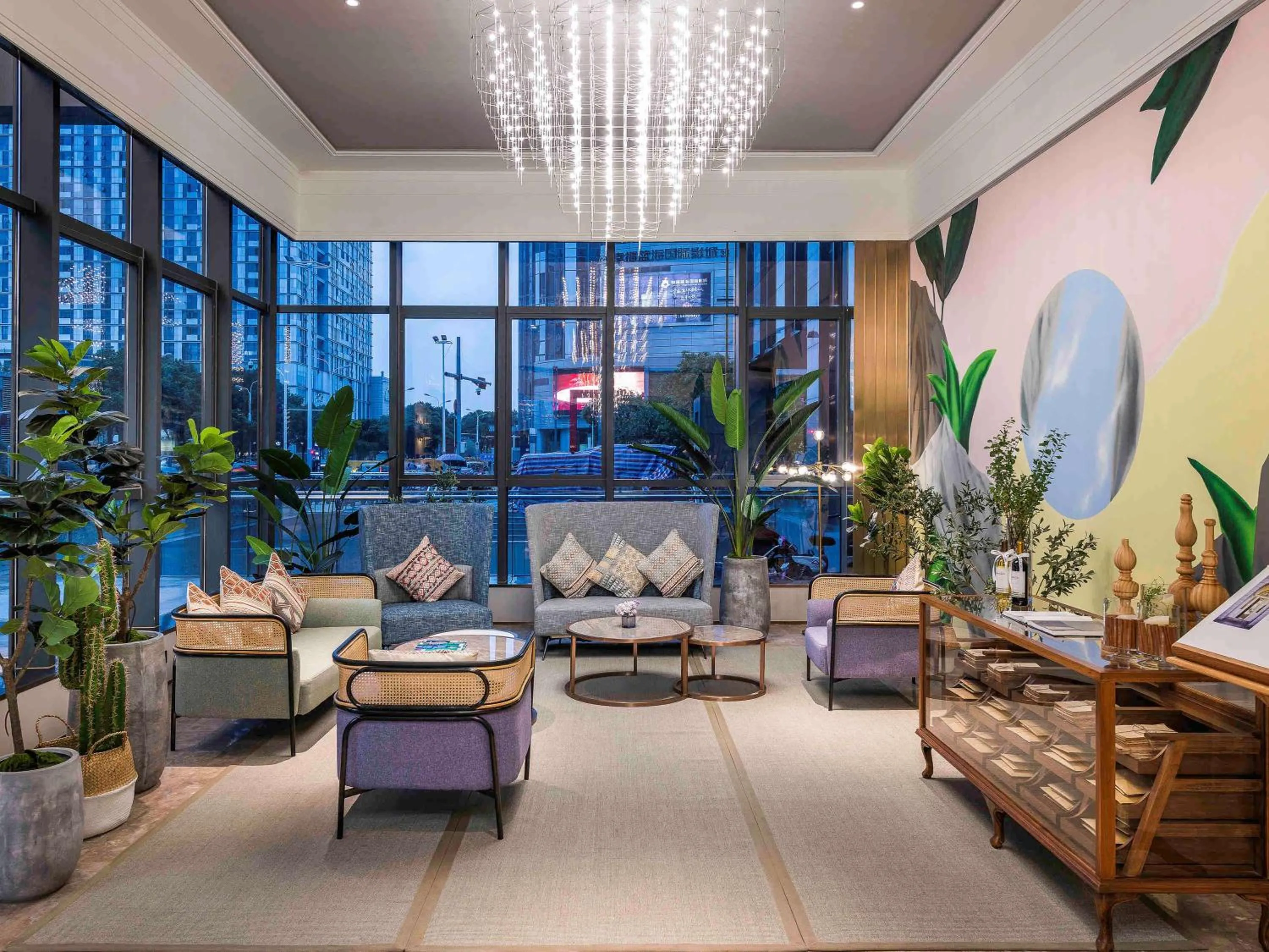 Property building, Lobby/Reception in Mercure Suzhou Jinji Lake