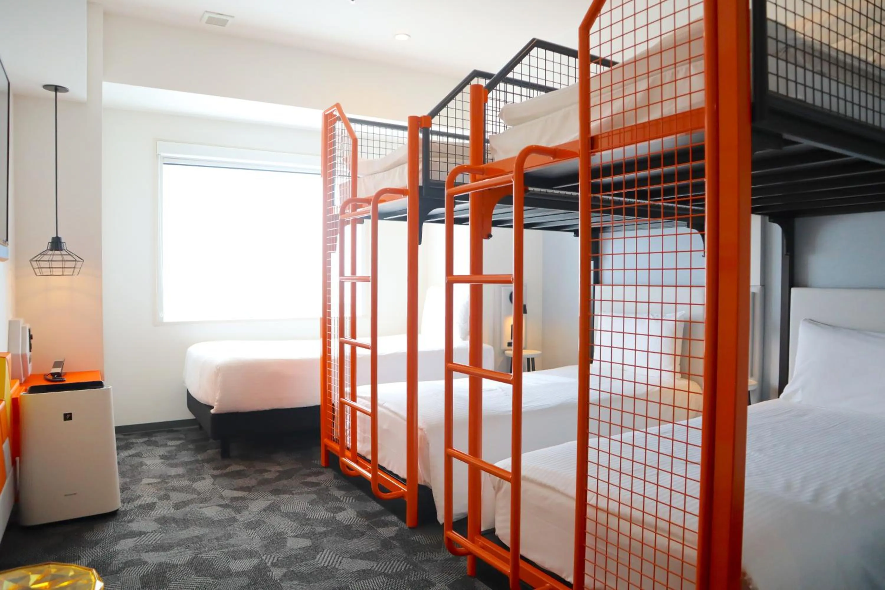 Bed in ibis Styles Tokyo Bay