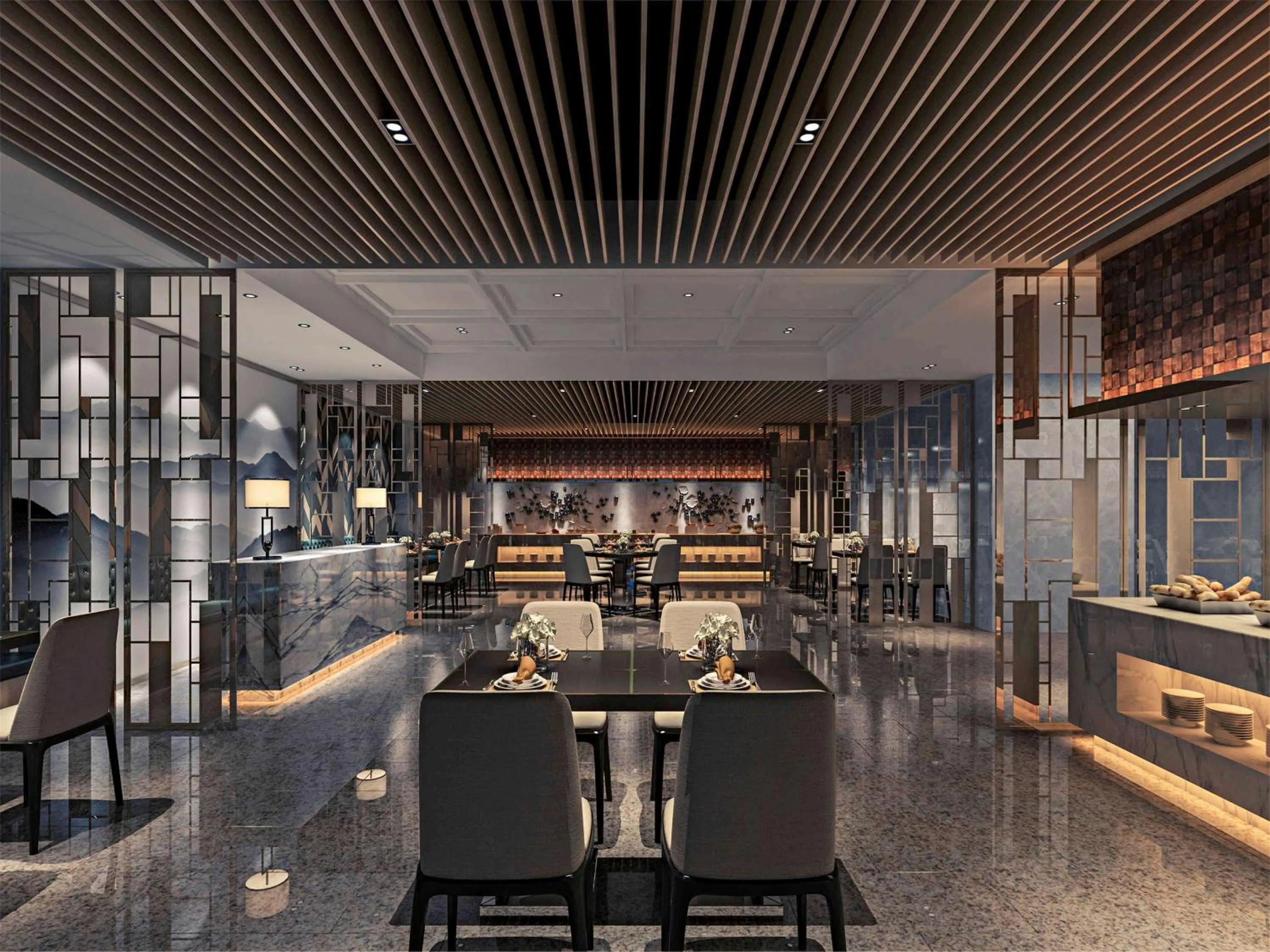 Restaurant/places to eat in Mercure Chongqing Downtown