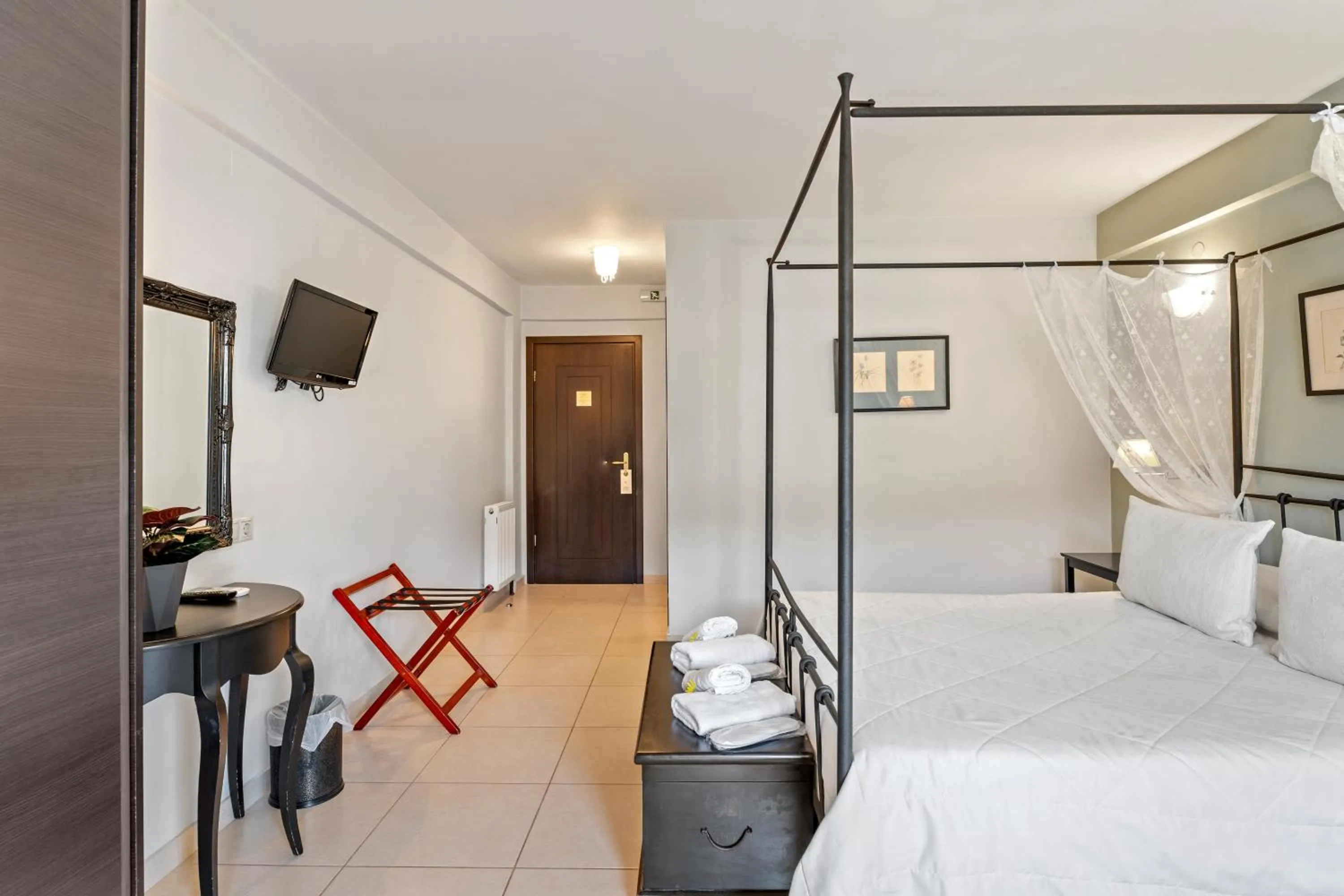 Bed in Aerinon Guesthouse