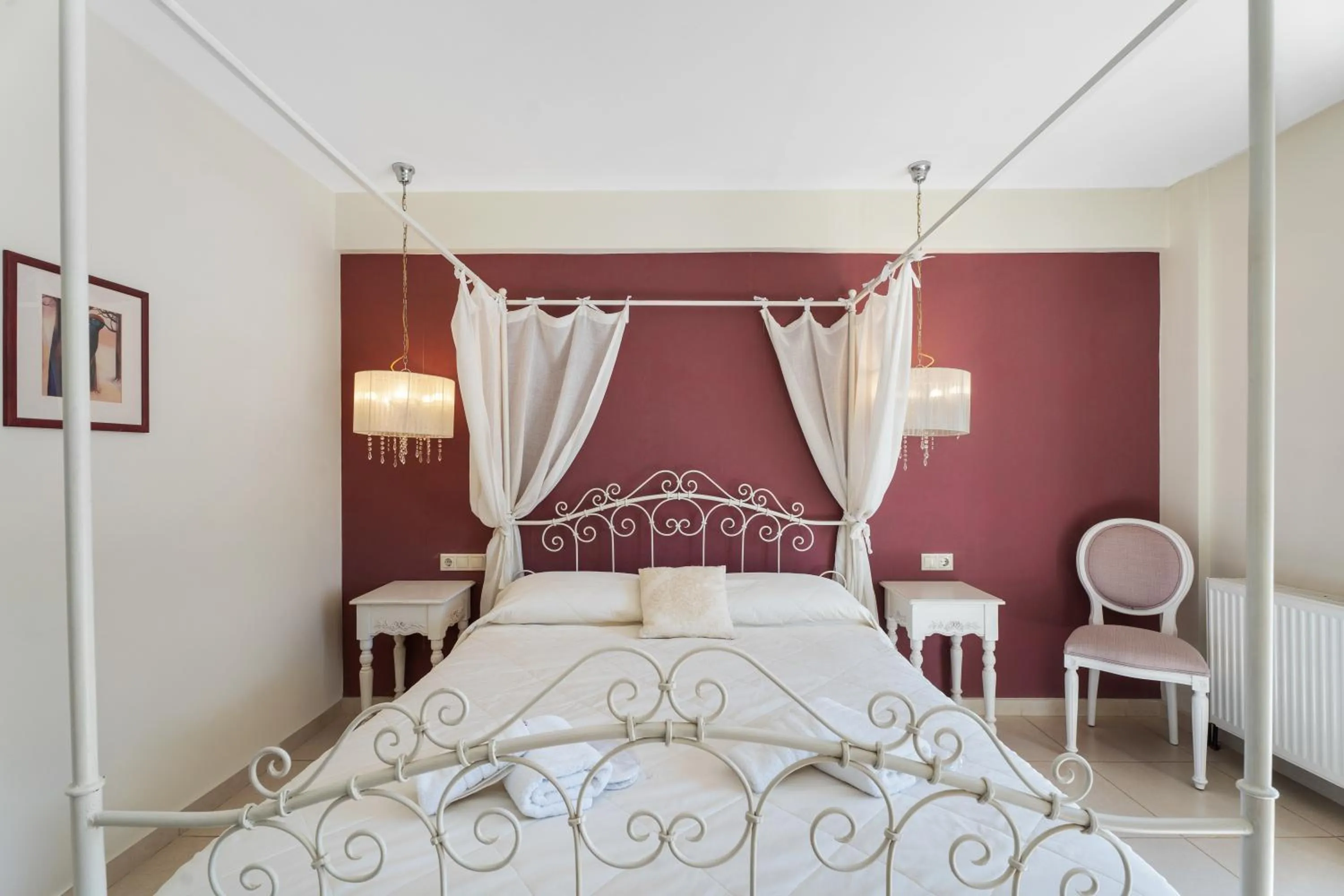 Bed in Aerinon Guesthouse