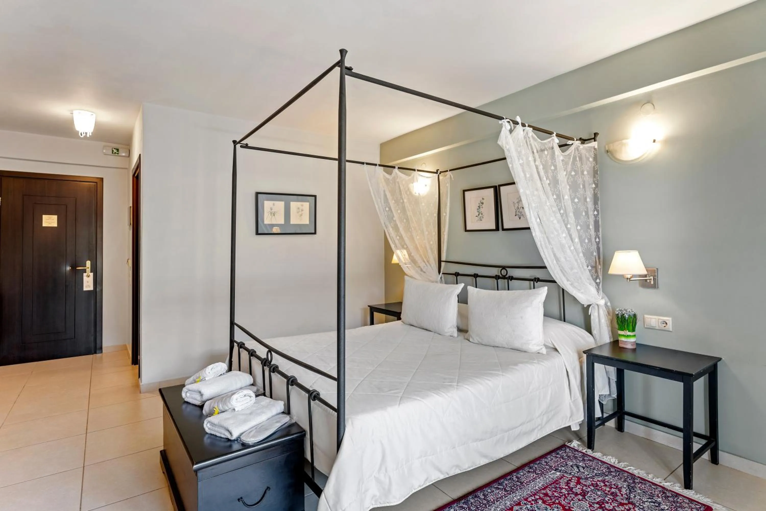 Bed in Aerinon Guesthouse