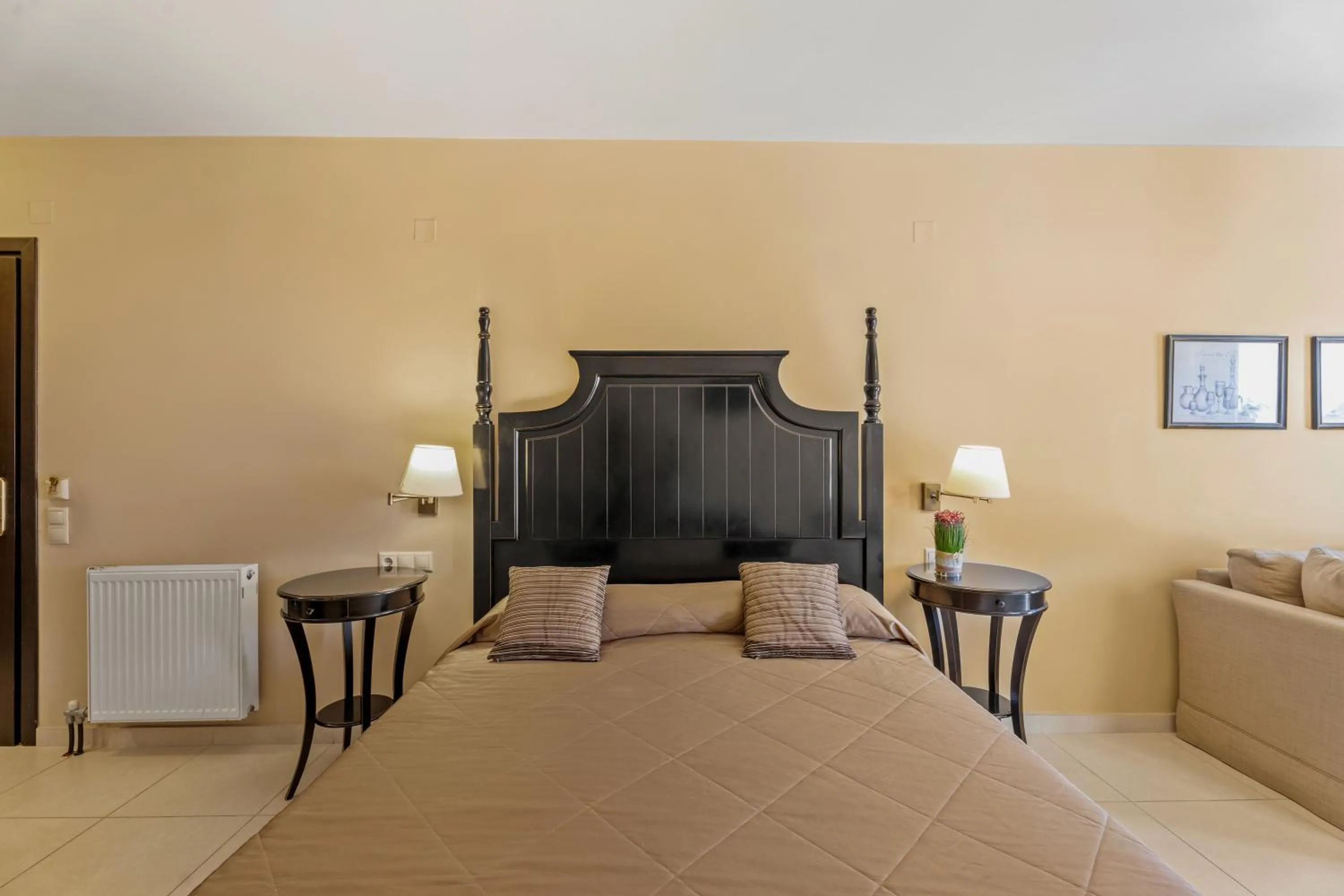 Bed in Aerinon Guesthouse