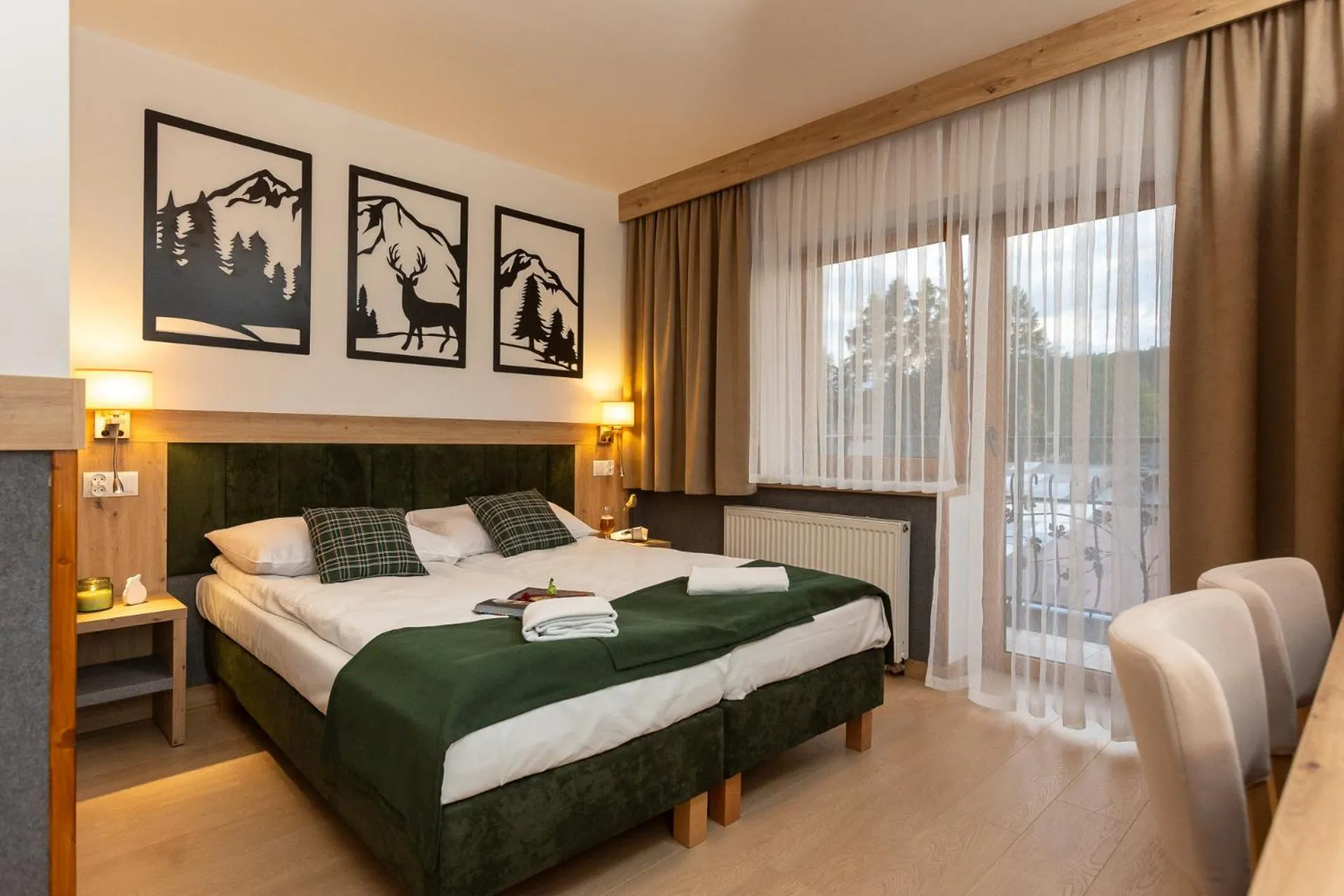 Bed in Willa Bystry Potok