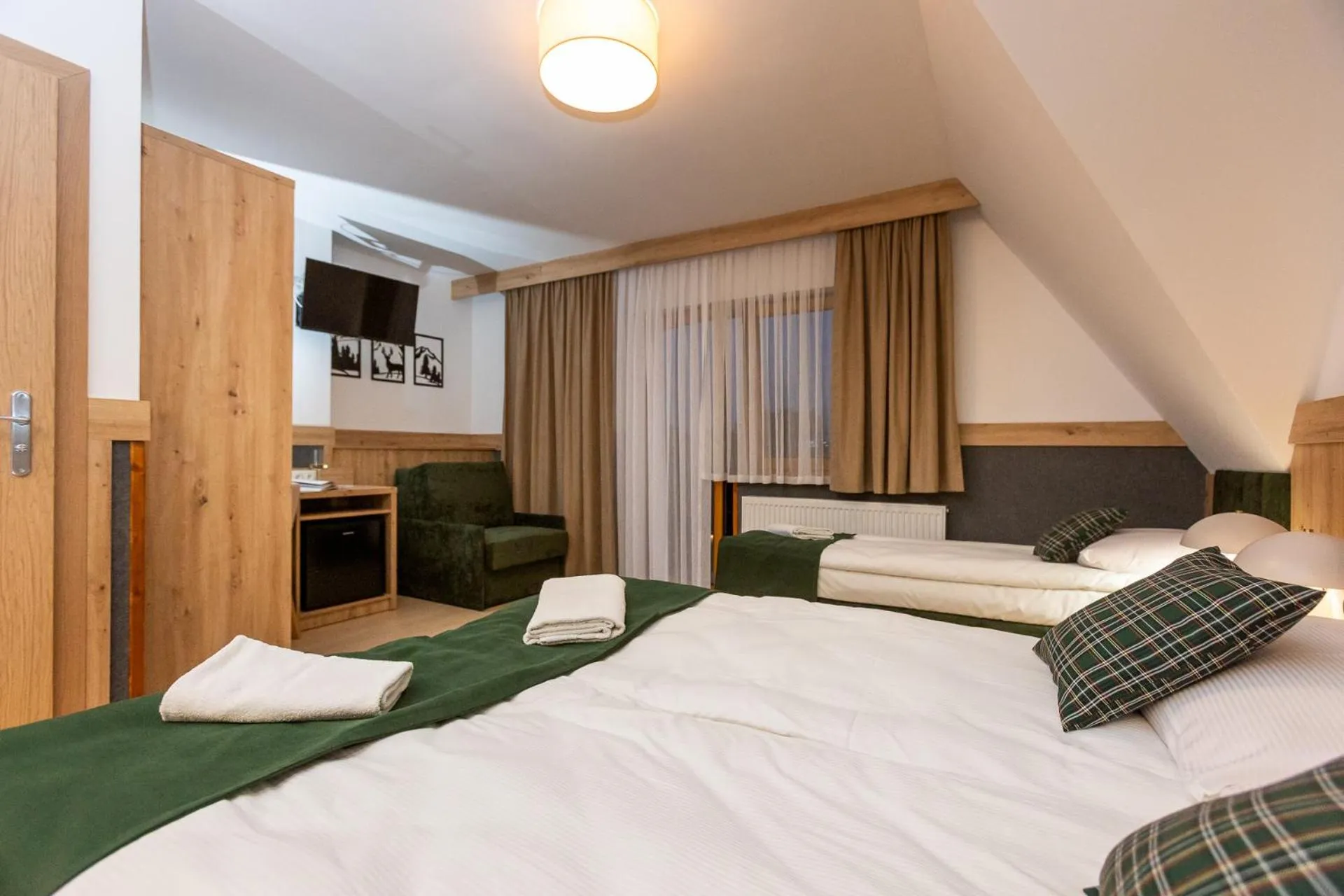 Bed in Willa Bystry Potok