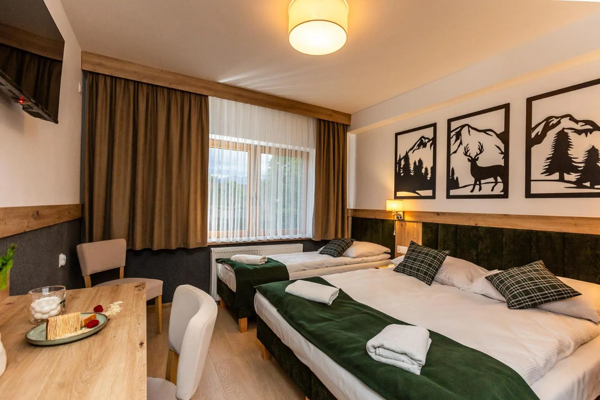 Bed in Willa Bystry Potok