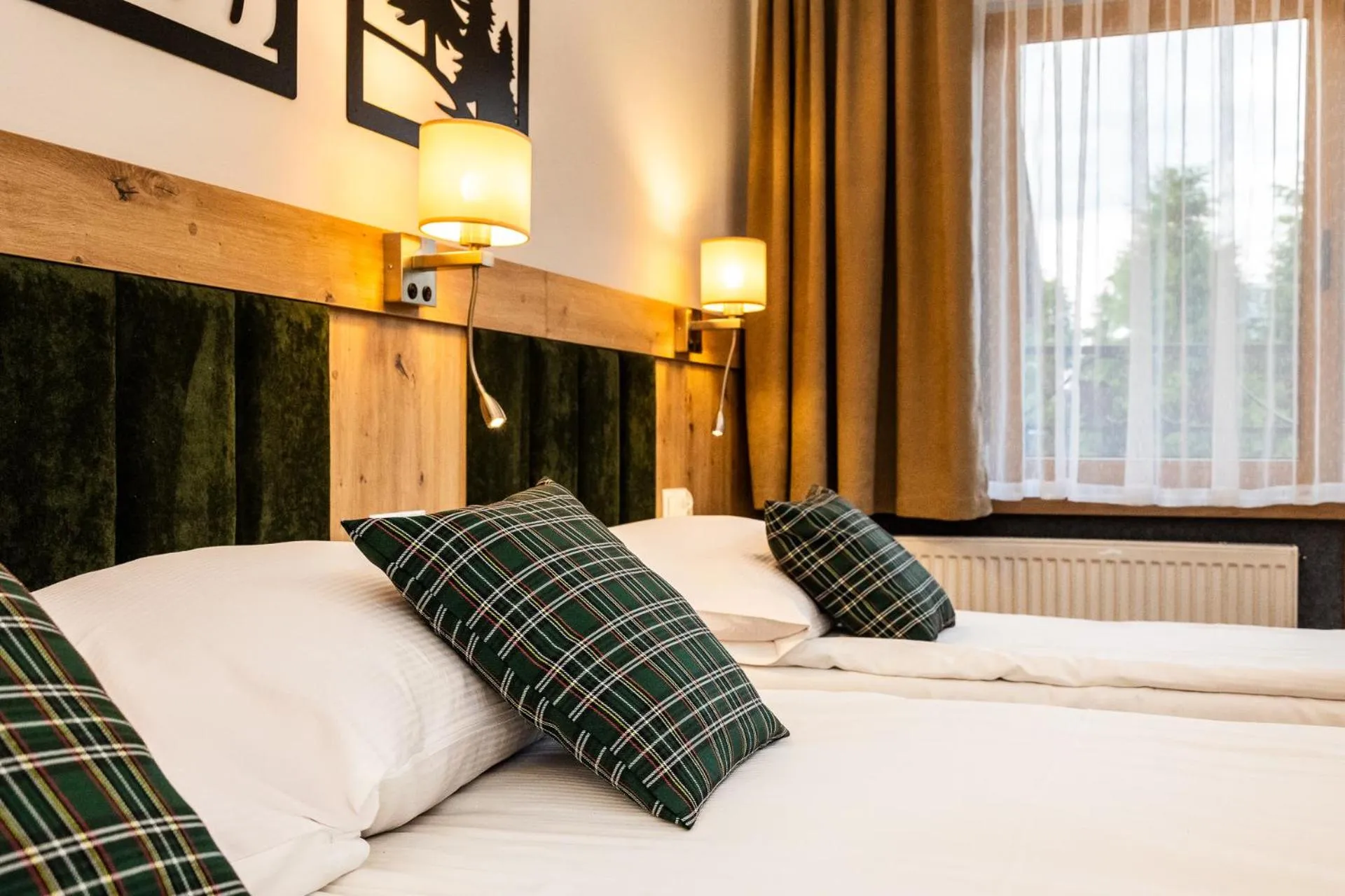 Bed in Willa Bystry Potok