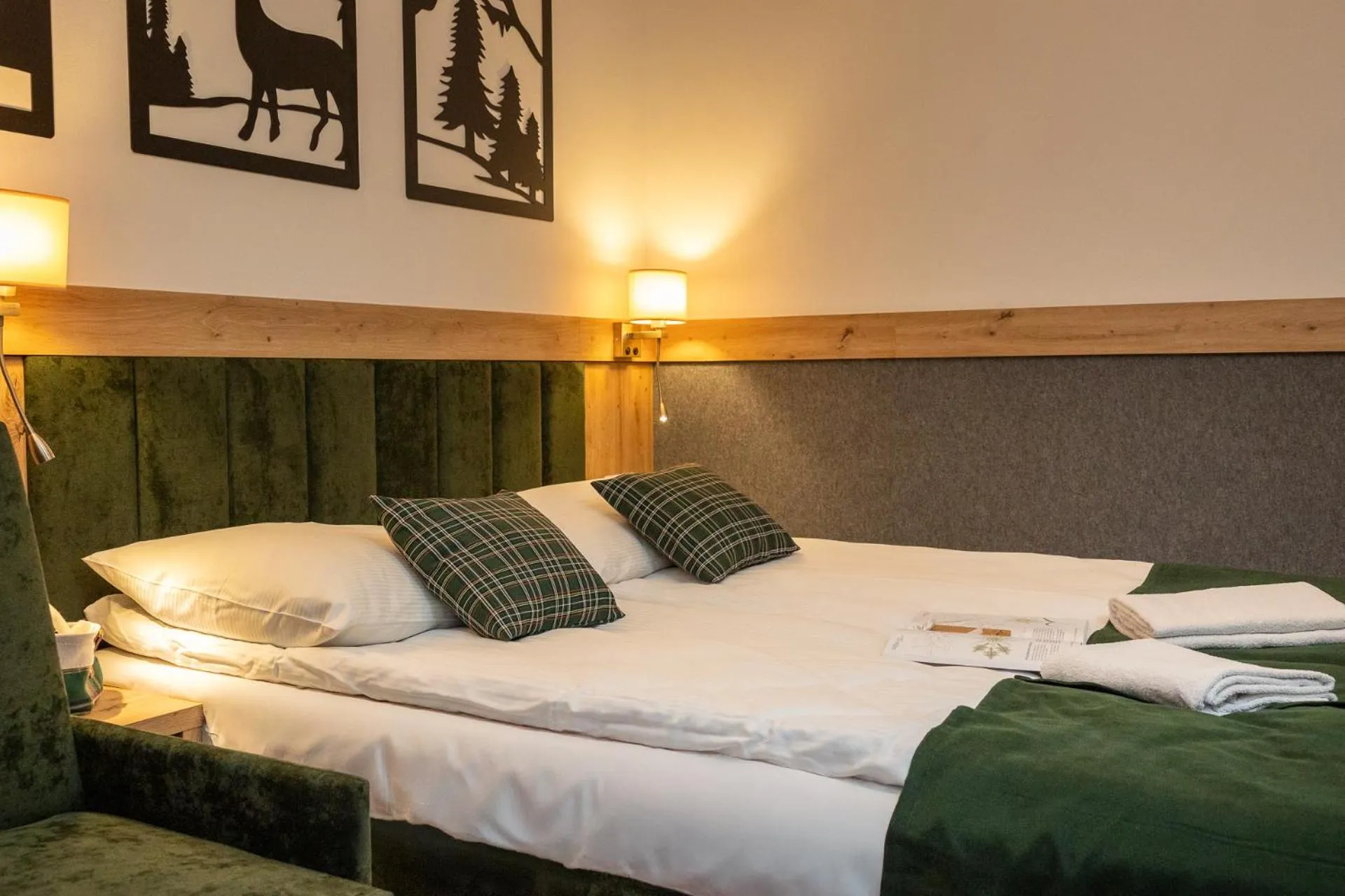 Bed in Willa Bystry Potok