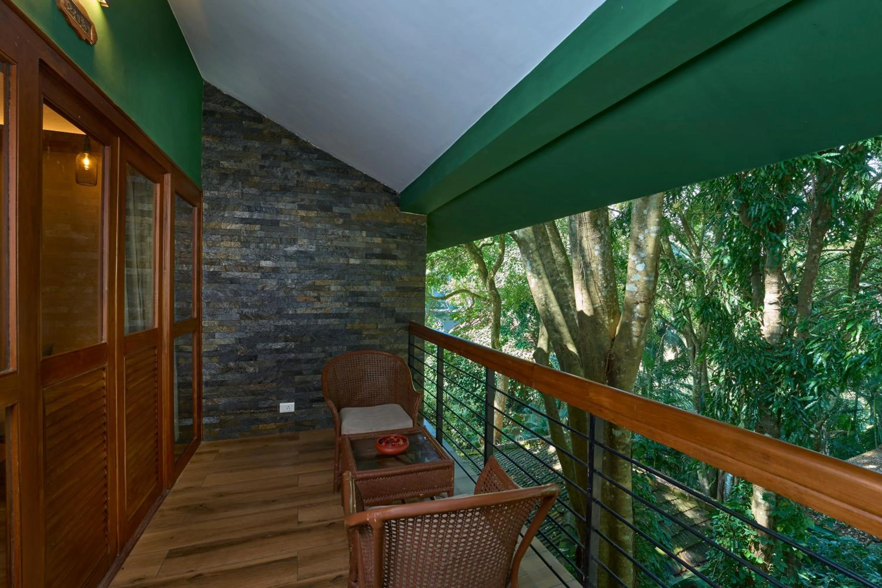 Balcony/Terrace in Cardamom County by Xandari