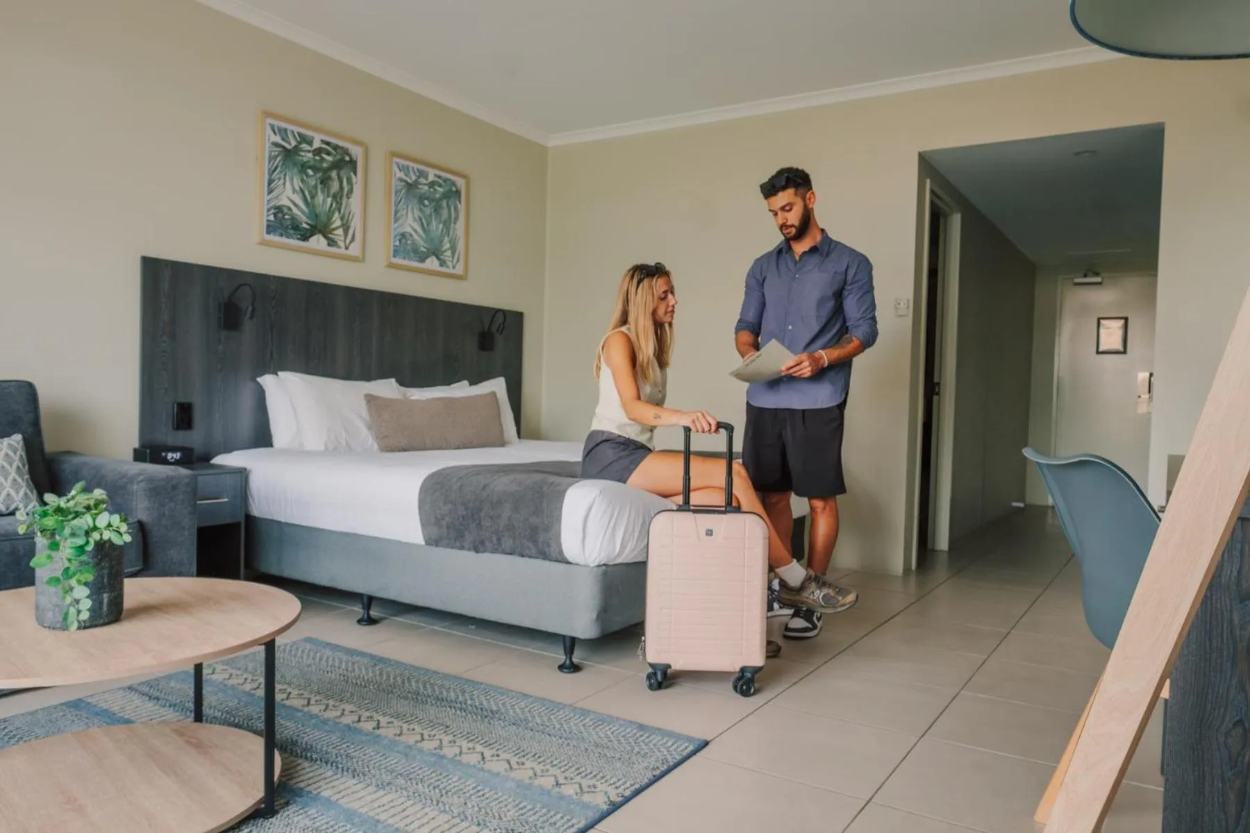 Bed in Alivio Hotel Cairns