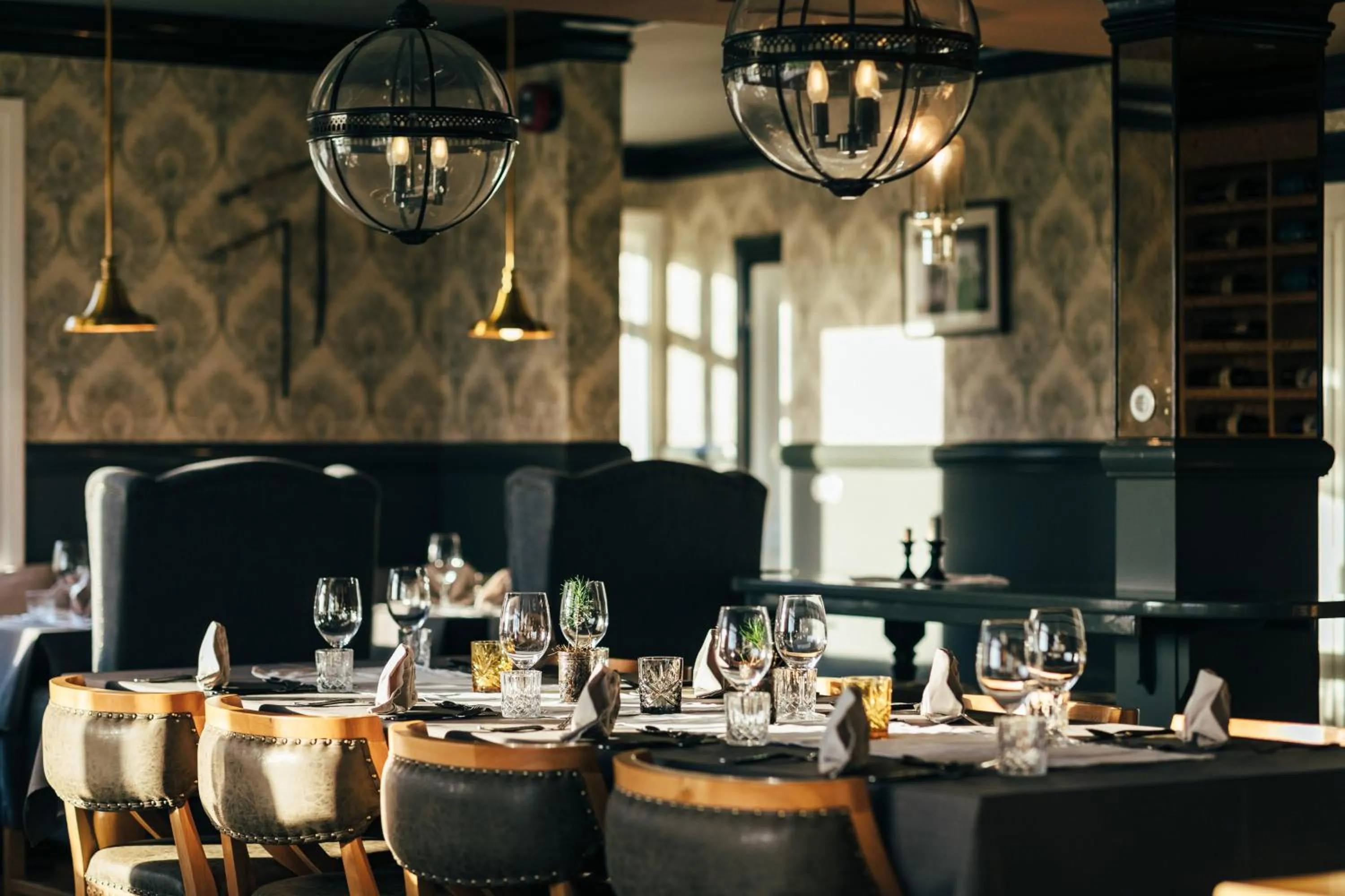 Restaurant/places to eat in Skálakot Manor Hotel