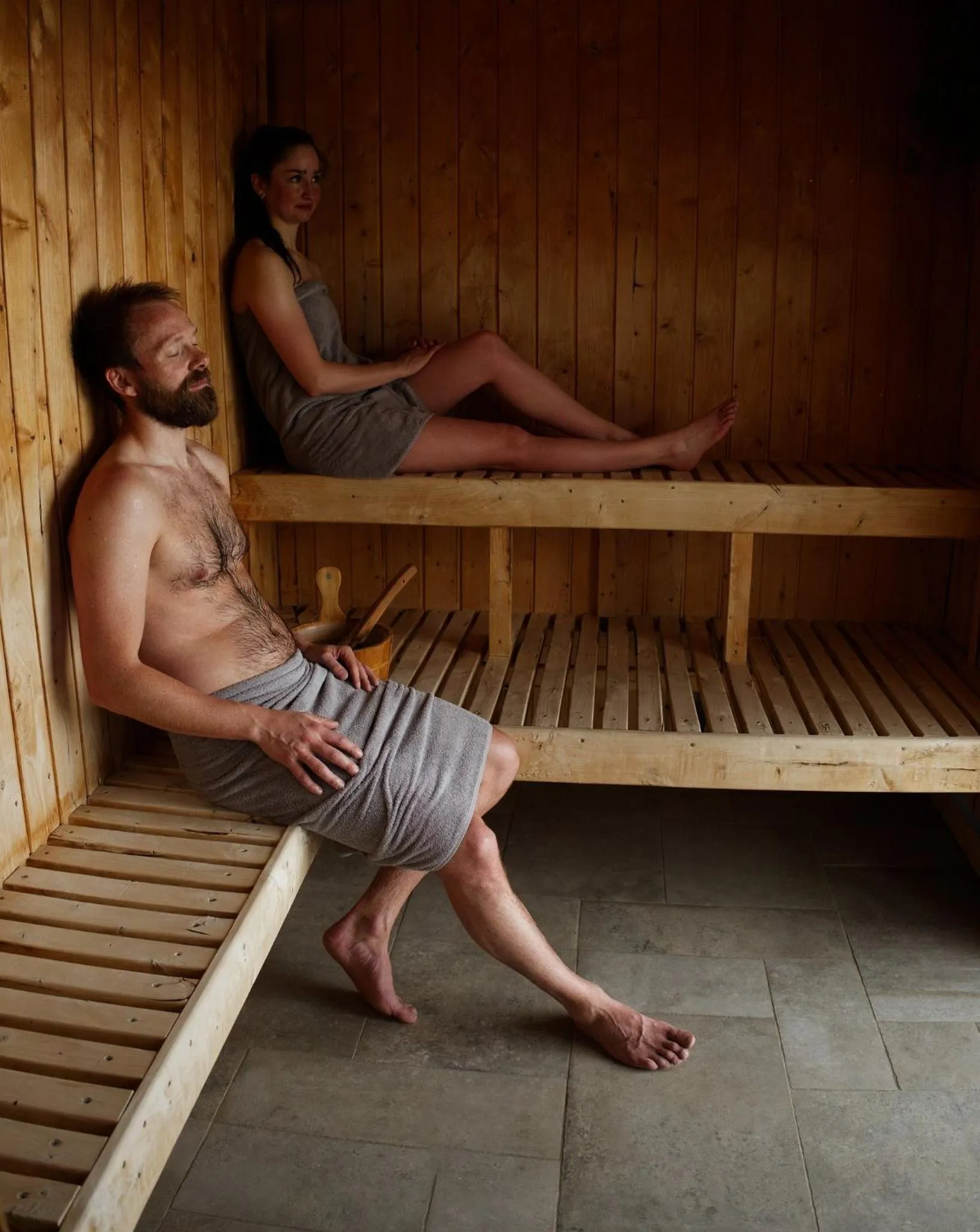 Sauna in Skálakot Manor Hotel