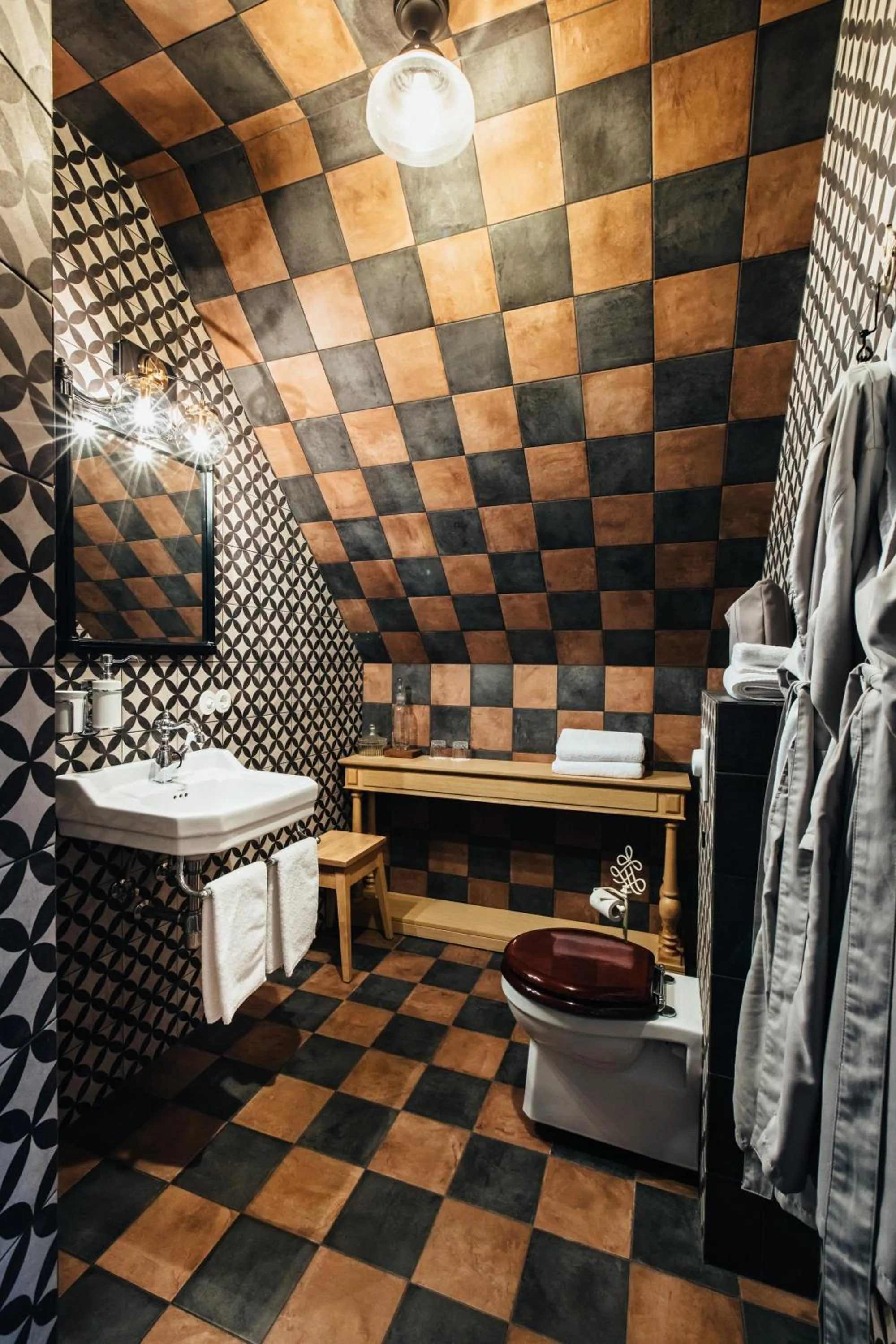 Bathroom in Skálakot Manor Hotel